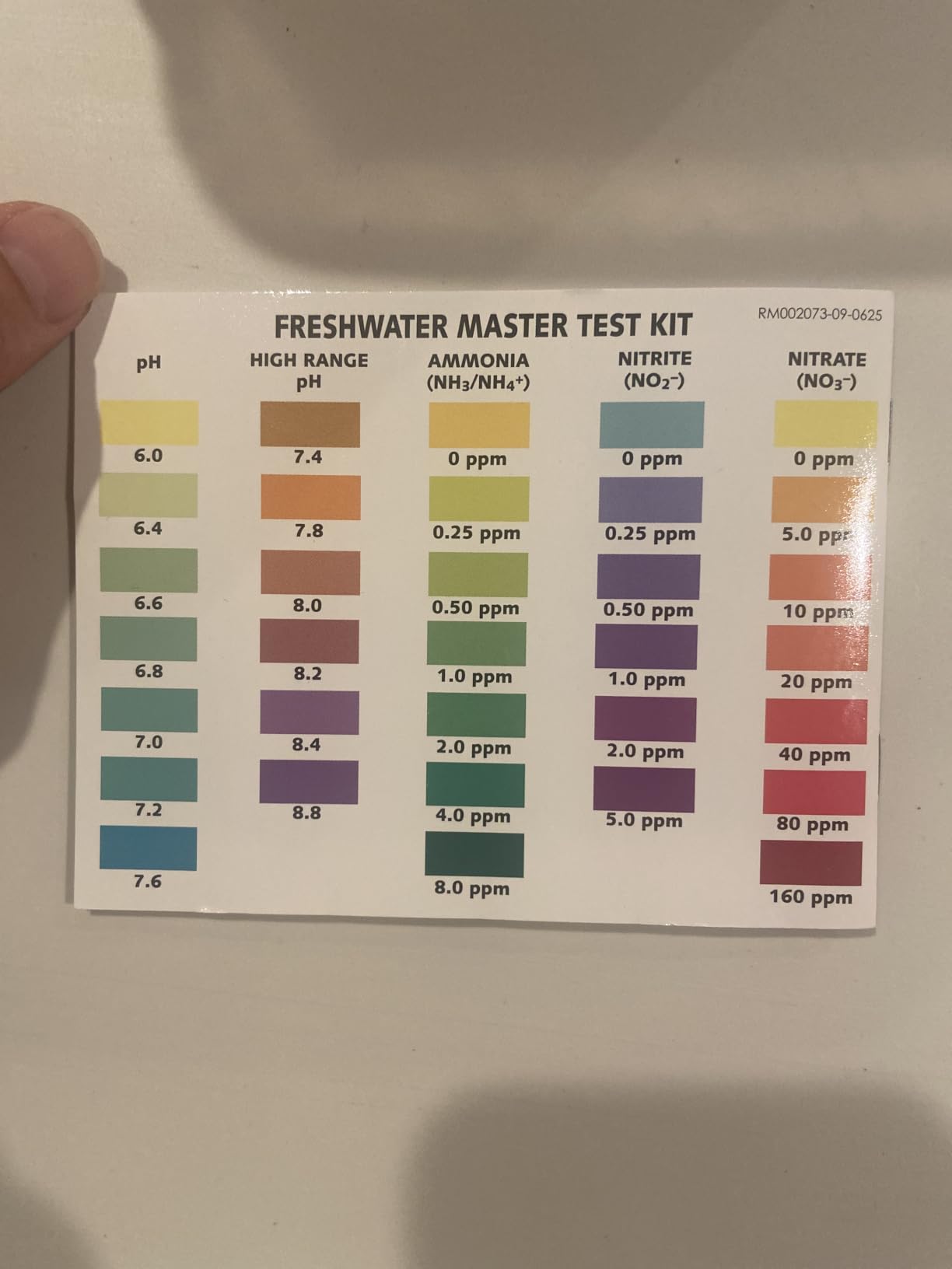 API FRESHWATER MASTER TEST KIT 800-Test Freshwater Aquarium Water Master Test Kit customer photo 1