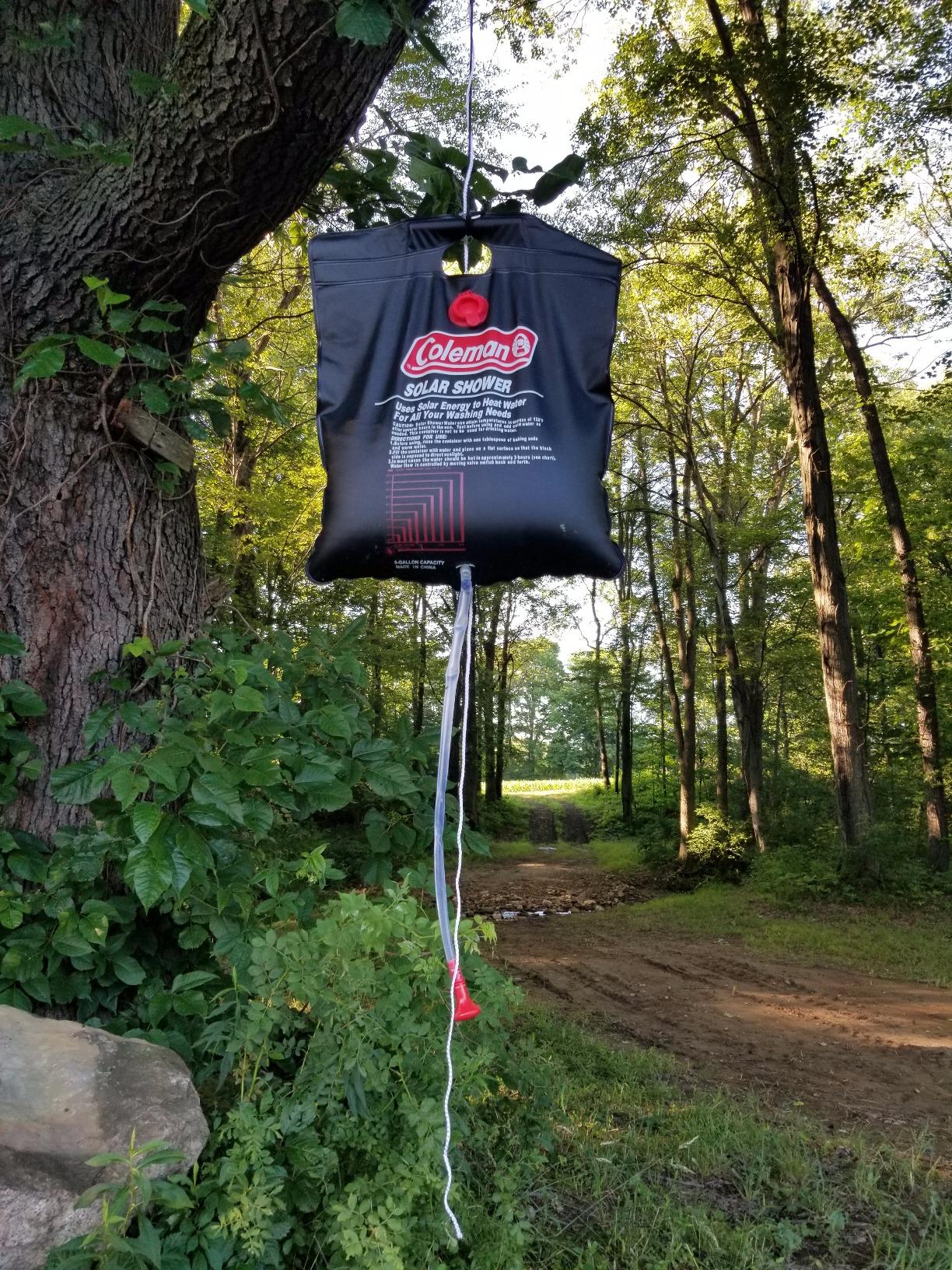 Coleman 5-Gallon Solar Shower customer photo 1