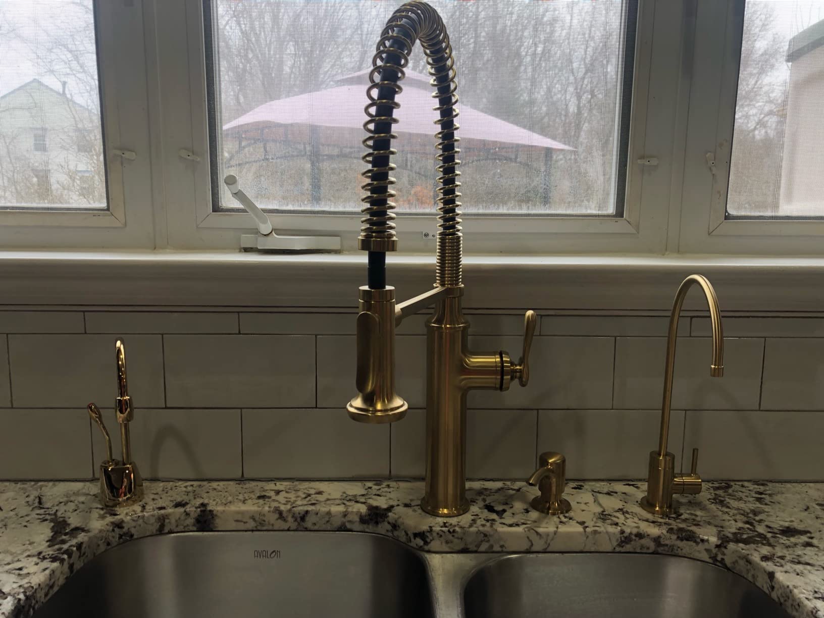 InSinkErator F-GN1100SN Contemporary Instant Hot Water Dispenser Faucet, Satin Nickel | Contemporary customer photo 1
