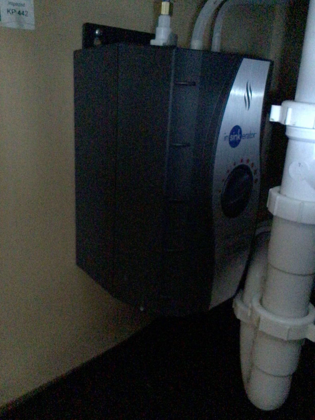 InSinkErator View Instant Hot Water Dispenser System - Faucet & Tank, Satin Nickel, H-View-SN 14.6 x 10 x 8.4 inches customer photo 1