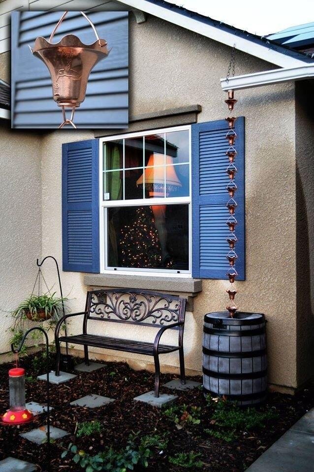Good Ideas Rain Wizard Water Collection Plastic Barrel Tank System, 50 Gallon, Oak - Portable Outdoor Rainwater Catcher and Storage Drum with Robust Metal Spigot and Fine Mesh Screen customer photo 1