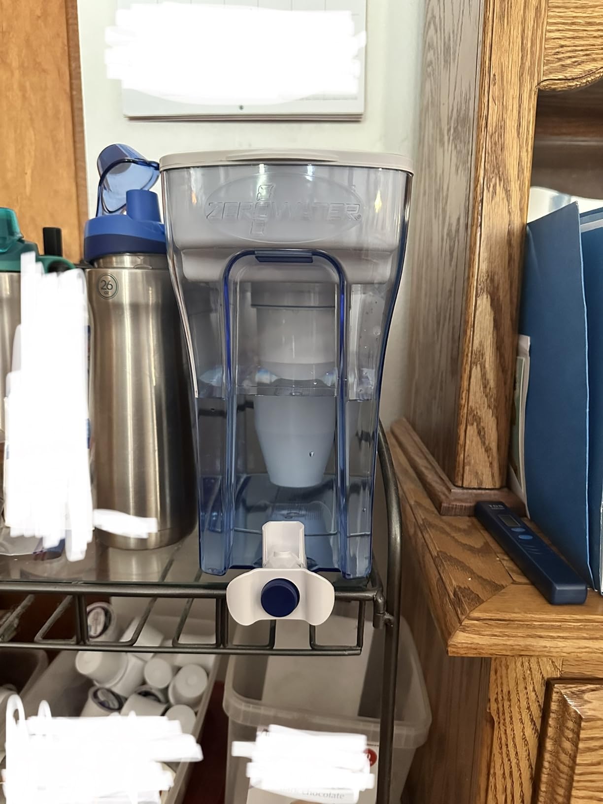ZeroWater 23-Cup Dispenser Ready-Pour 5-Stage Water Filter with 0 TDS Water Filter - IAPMO Certified to Reduce Lead, Chromium, and PFOA/PFOS customer photo 1