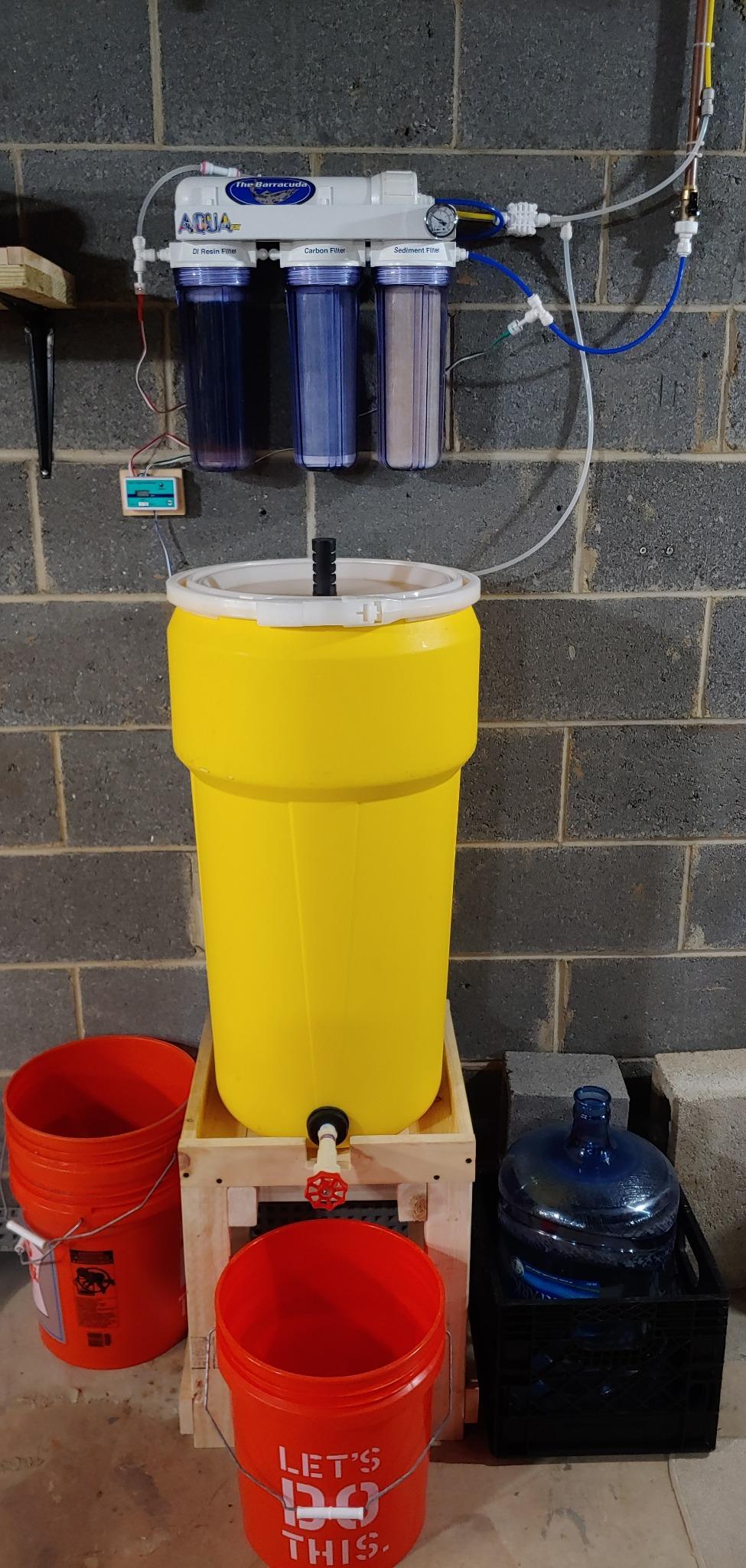 The AquaFX Barracuda 100 GPD RO/DI System customer photo 2