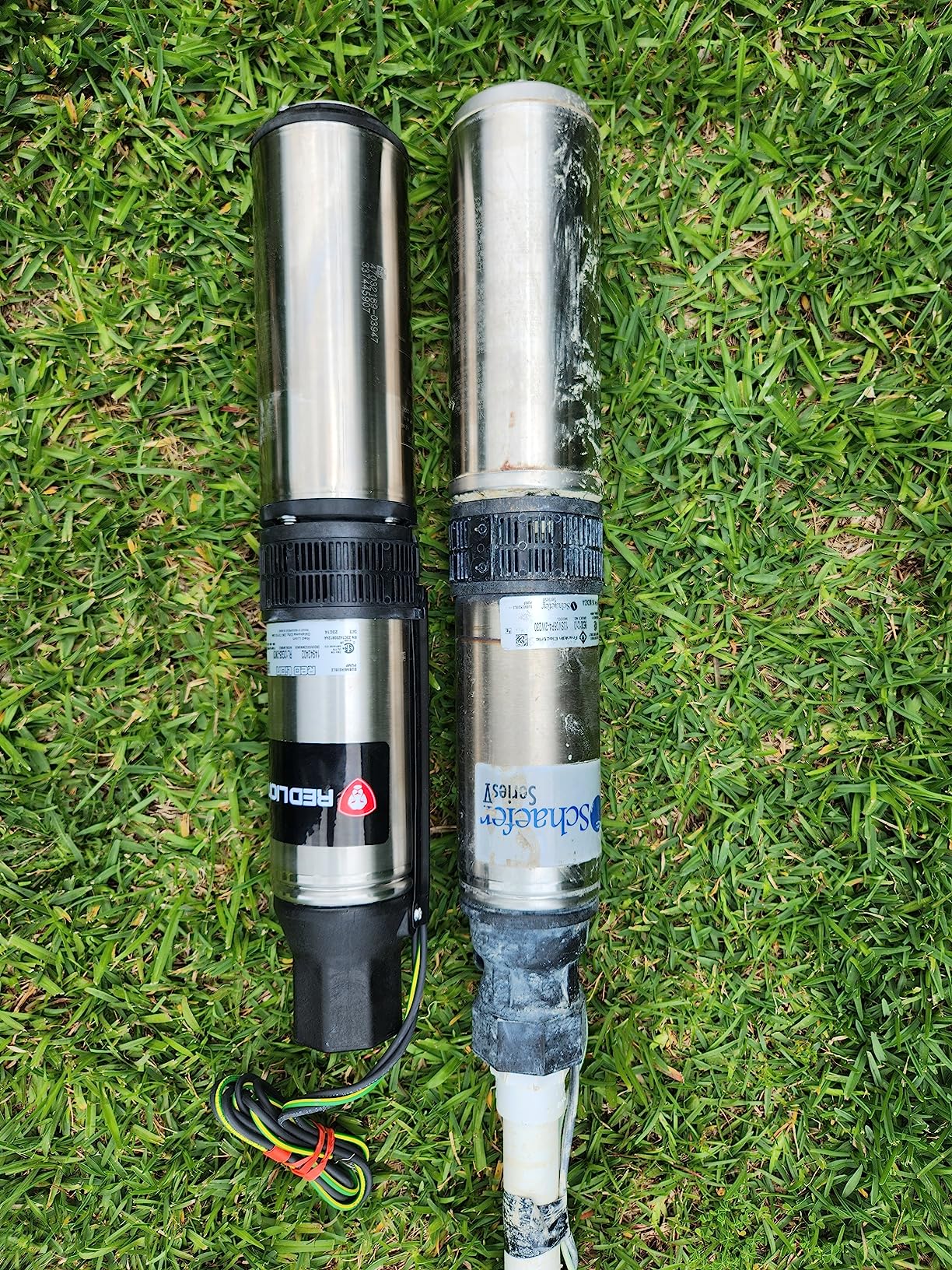Red Lion RL12G05-2W2V Submersible Well Pump, 1/2 HP, 2-Wire, 230V, 12 GPM | For 4 inch or larger wells, Dependable performance for depths to 120 feet, Steel casing with thermoplastic discharge, 14942402 customer photo 1