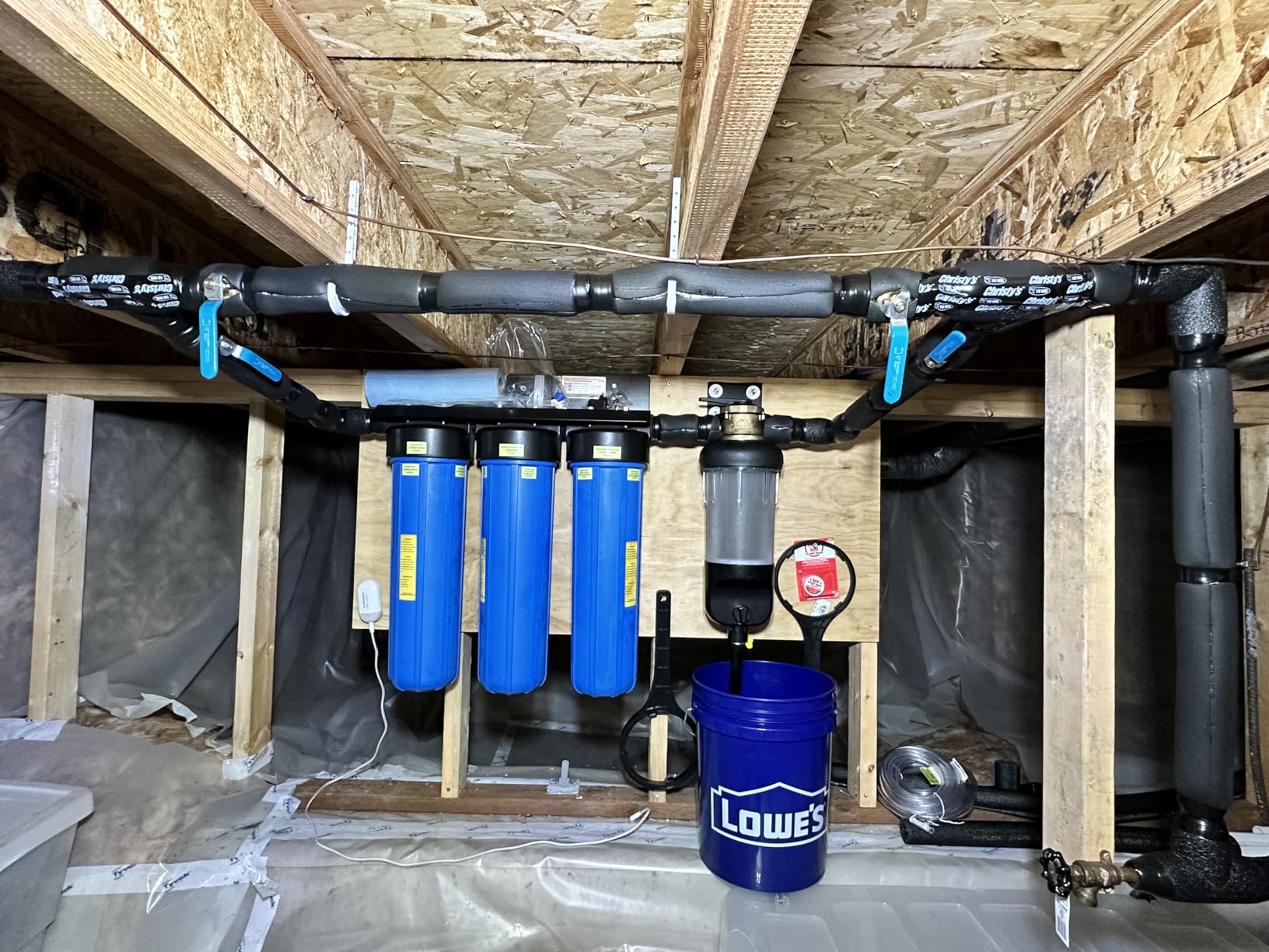 iSpring RCC1UP-AK, 100 GPD 7-Stage Reverse Osmosis Under Sink Water Filtration System with Boost Pump, Alkaline Remineralization and UV Filter, Patented Top-Mounted Faucet Design for Easy Installation customer photo 2