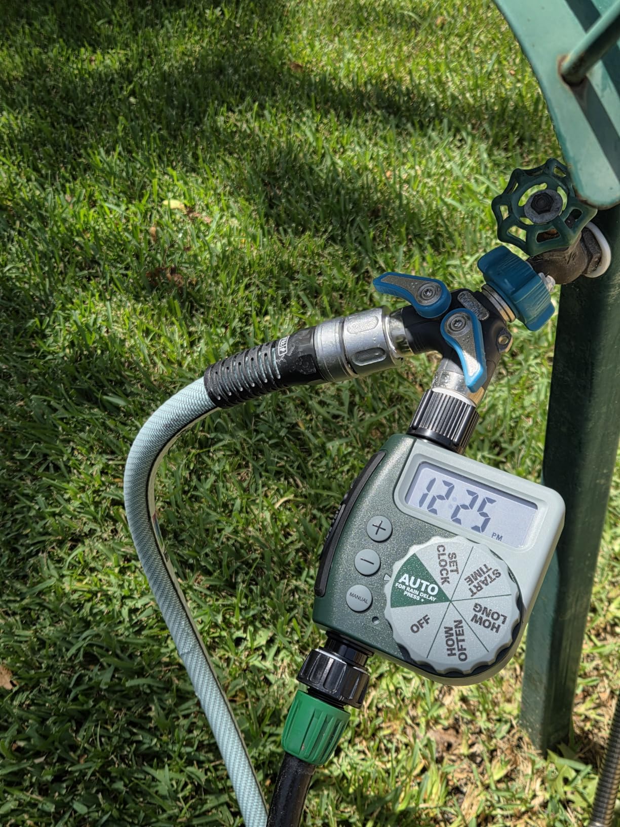 Orbit Programmable Digital Hose Watering Timer - 3 Outlet - Battery Powered - with LCD Screen - Built-in Rain Delay - Water-Resistant - 56082 customer photo 1