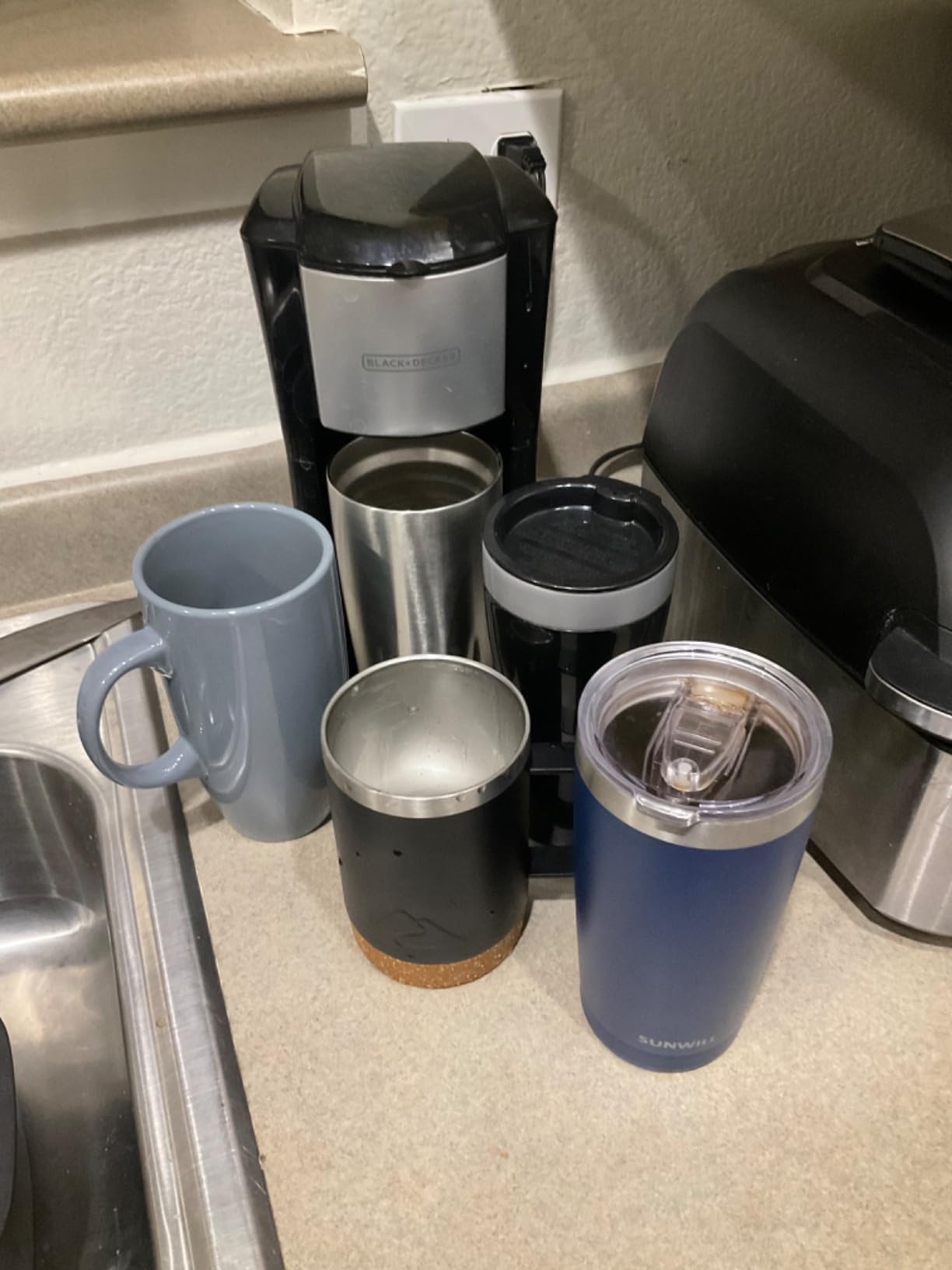 Mr. Coffee Single Serve Coffeemaker, Black customer photo 2