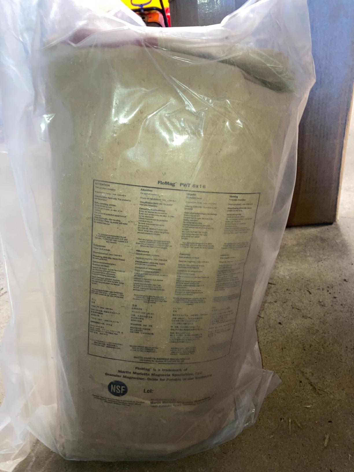 Clack A8011 Corosex Brownish White Aggressive pH Correction Media for Acidic Water, 0.66 CF Bag customer photo 1