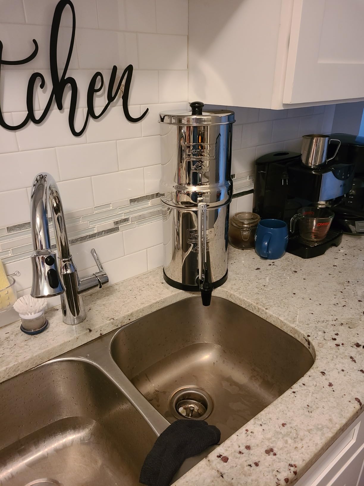 Travel Berkey Gravity-Fed Water Filter with 2 Black Berkey Elements - Enjoy Potable Water While Camping, RVing, Off-Grid, Emergencies, Every Day at Home customer photo 2