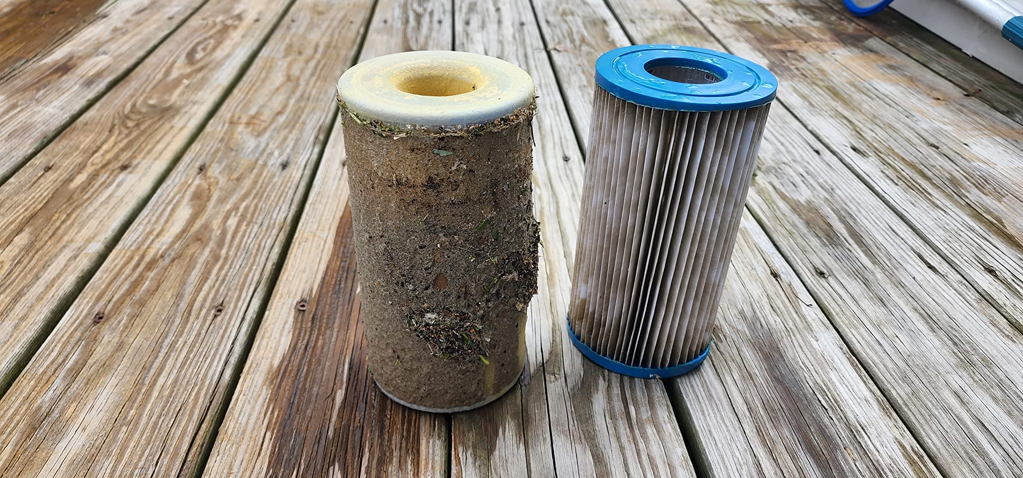 INTEX 29003E Type A Pool Filter Cartridge: For INTEX Filter Pumps - Easy-To-Clean - Dacron Paper - Efficient Filtration - Three Pack customer photo 1