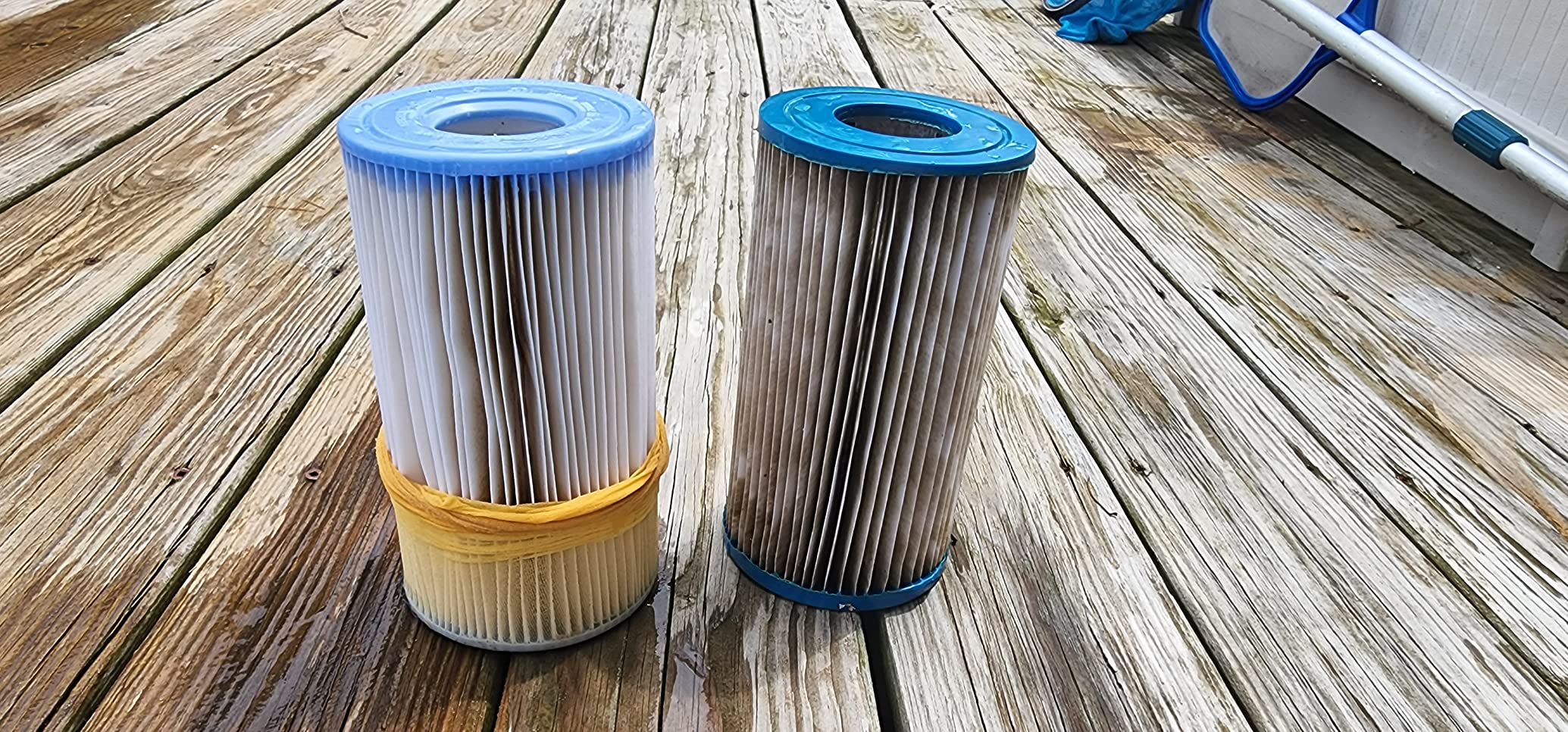INTEX 29003E Type A Pool Filter Cartridge: For INTEX Filter Pumps - Easy-To-Clean - Dacron Paper - Efficient Filtration - Three Pack customer photo 2