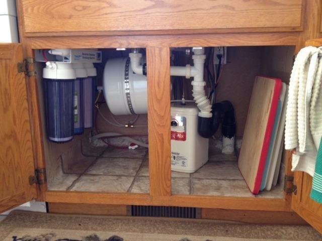 Express Water RO5DX, 5-Stage Under Sink Reverse Osmosis System, 100 GPD | NSF Certified 372 & 58, Deluxe Chrome Faucet, Reduces up to 99.99% of Impurities, Leak Detection customer photo 2