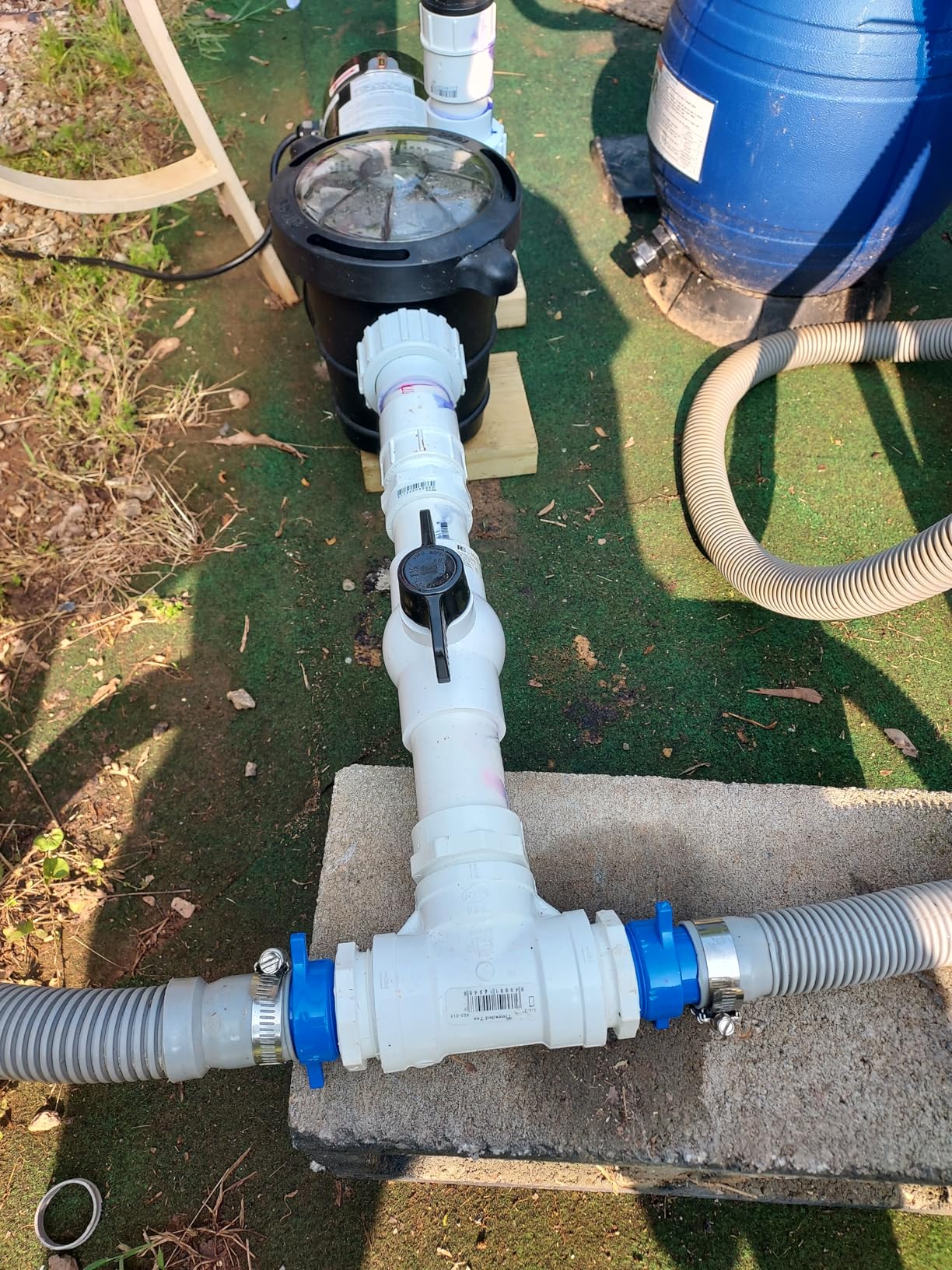Doheny's 1.5 HP Above Ground Swimming Pool Pump | 115V, 83 GPM (1.2 THP), Stainless Steel Shaft, Reinforced Thermoplastic, Low-Noise, High-Efficiency customer photo 1