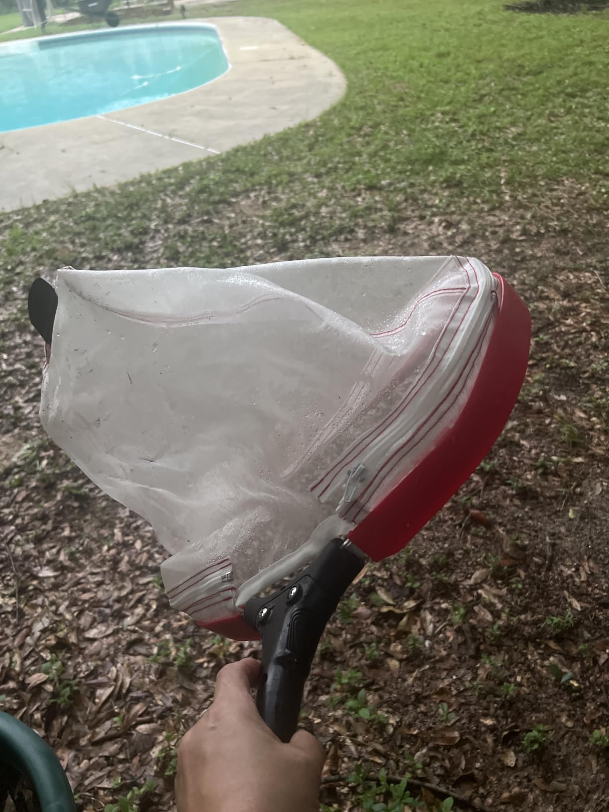 ProTuff 490 Promise 19.5in Pro Pool Leaf Rake Net, Deep Bag Skimmer customer photo 2