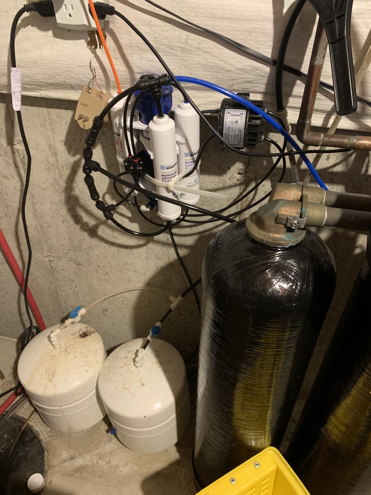 Home Master TMAFC-ERP Artesian Full Contact Reverse Osmosis System, 7-Stages, Patented 2-Pass Alkaline Remineralization, Fast 4.5s Fill Rate, 1:1 Waste Ratio, 8.5” Catalytic Carbon, 5-Yr Limited Parts customer photo 1