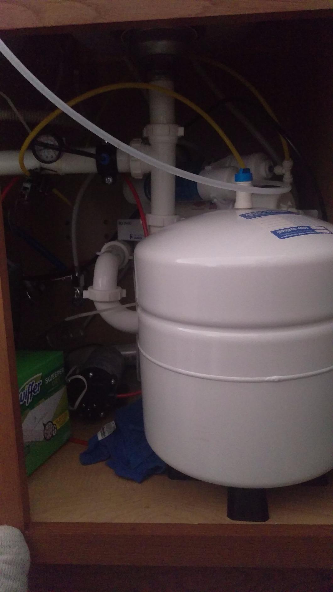 APEC Water RO-PH90, 6-Stage Under Sink RO System, Alkaline, 90 GPD, NSF Certified 372 & 58, Reduces 99% of Impurities customer photo 1