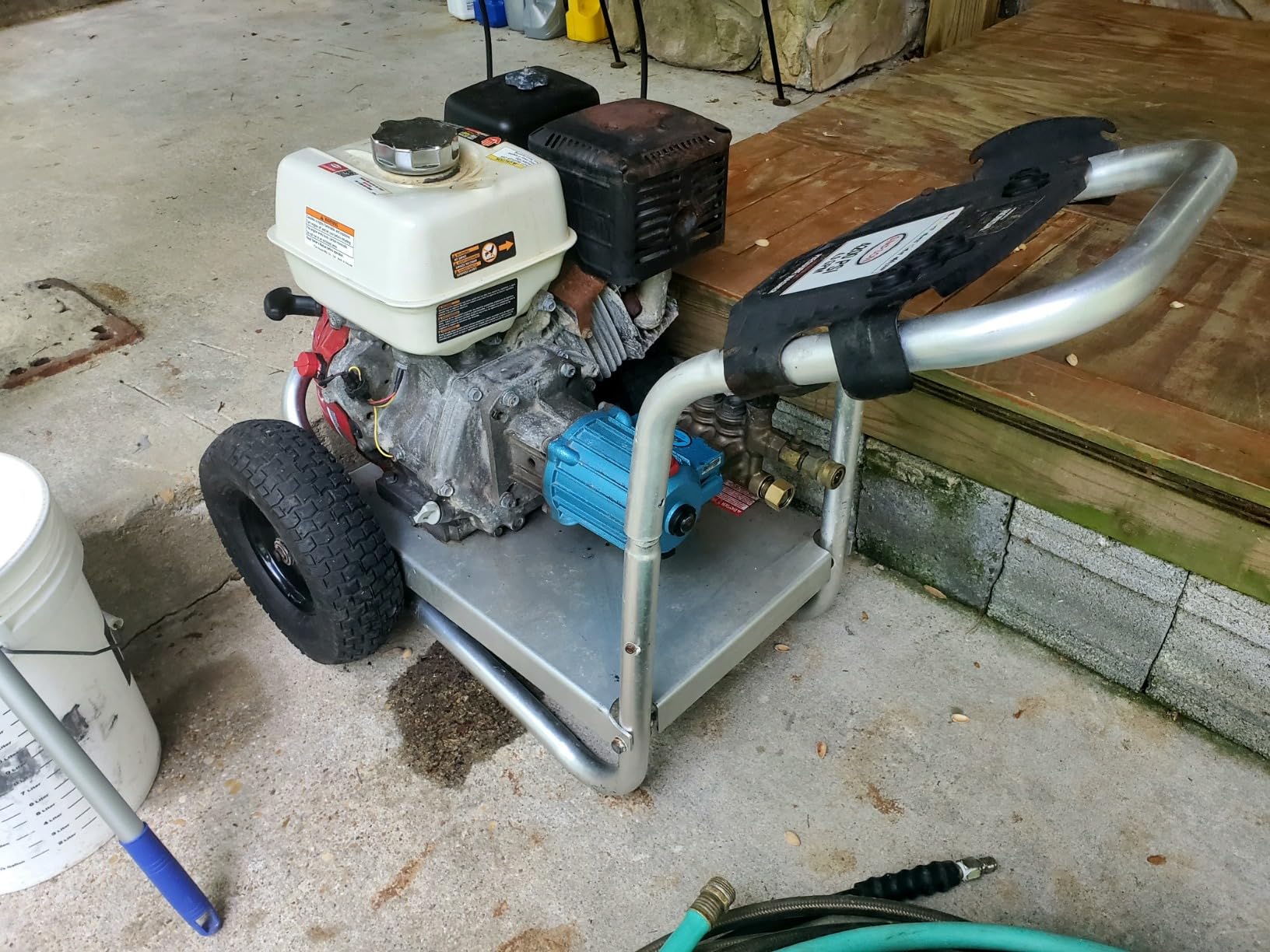 Simpson Aluminum Series ALH4240 4200 PSI Gas Pressure Washer, 2.5 GPM, Honda GX390, CAT Triplex Pump, 50' Hose, Aluminum Frame customer photo 1