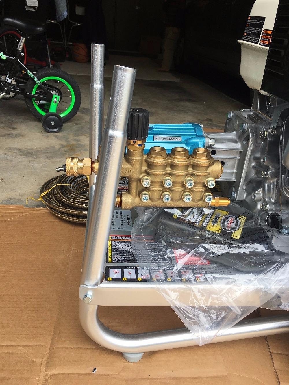 Simpson Aluminum Series ALH4240 4200 PSI Gas Pressure Washer, 2.5 GPM, Honda GX390, CAT Triplex Pump, 50' Hose, Aluminum Frame customer photo 2