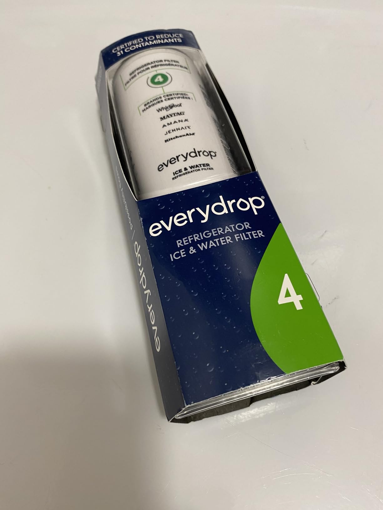 everydrop by Whirlpool Ice and Water Refrigerator Filter 4, EDR4RXD1, Single-Pack customer photo 1