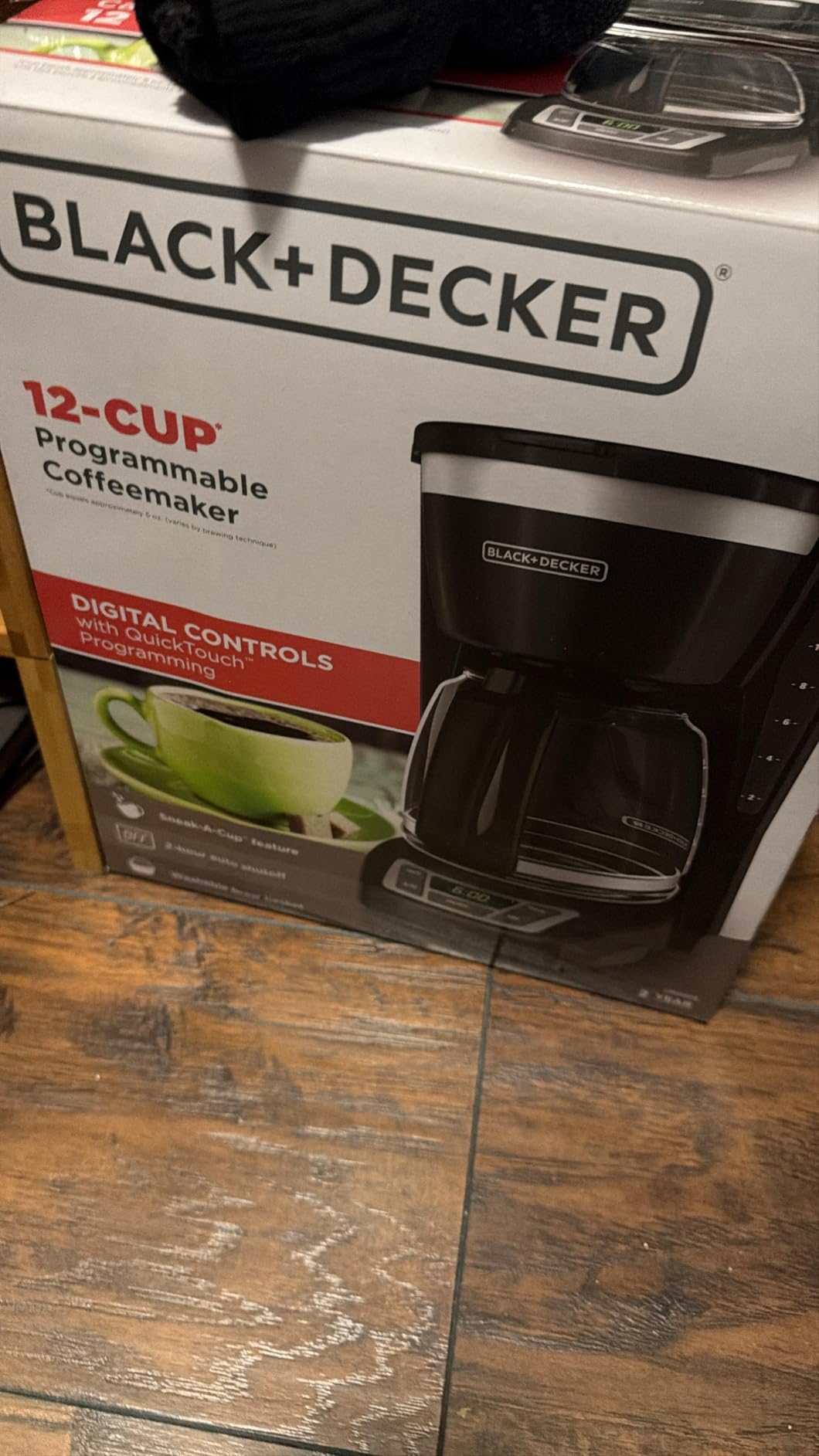 BLACK+DECKER 12-Cup Drip Coffee Maker with Vortex Brewing customer photo 2