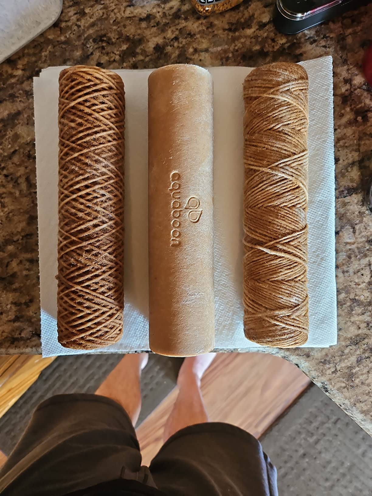 Aquaboon 5 Micron 10 x 2.5 Sediment Filter - Whole House Water Filter Replacement Compatible with Well Water Filters - P5, AP110, WHKF-GD05, 6 Pack customer photo 2