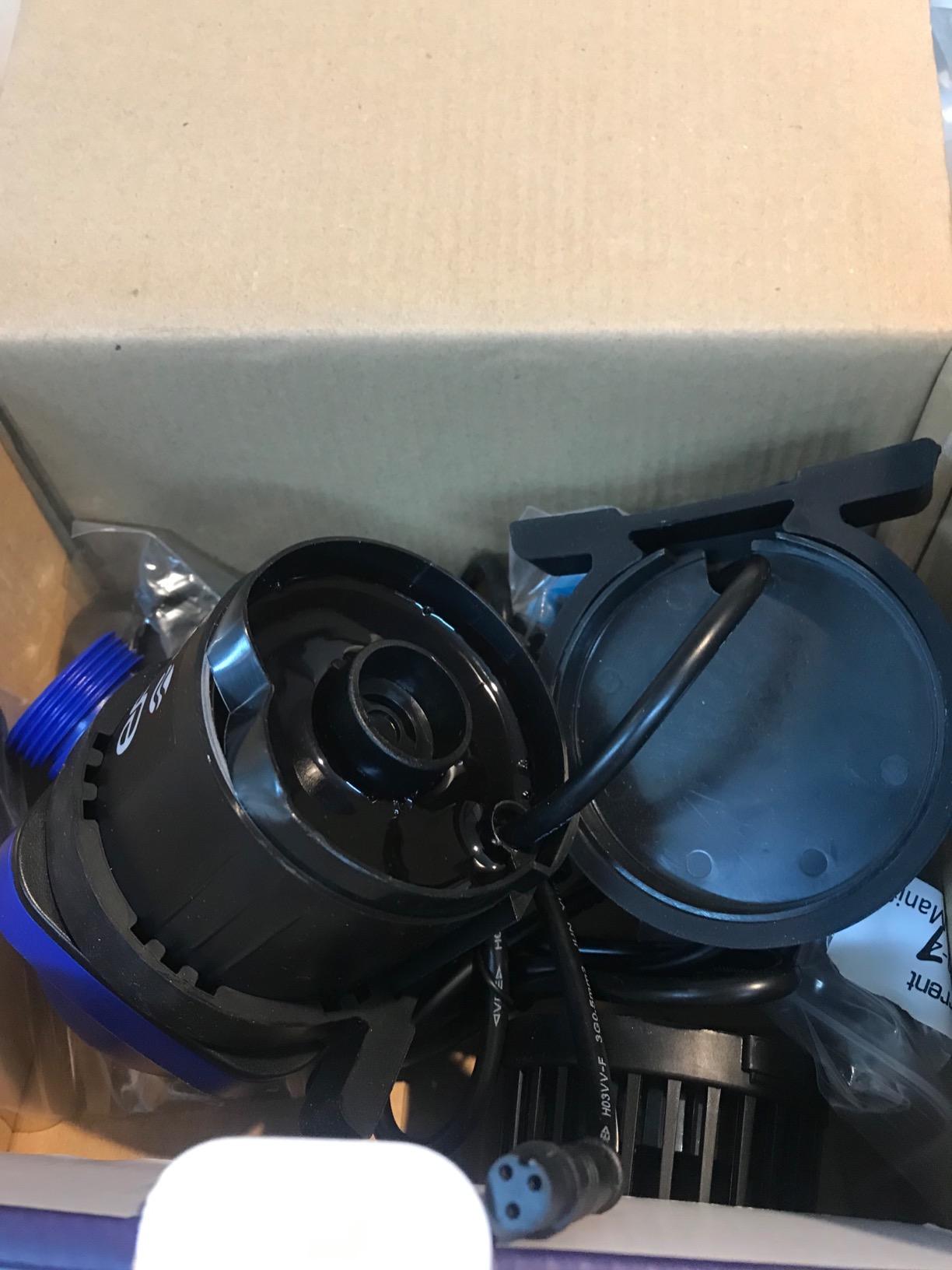 CURRENT USA eFlux DC Flow Pump with Control 1050 GPH | Loop Controllable Aquarium DC Return 210-1050 GPH | Quiet, Submersible or External | Fish Tank, Sump, Pond, Freshwater and Saltwater Marine Use customer photo 1