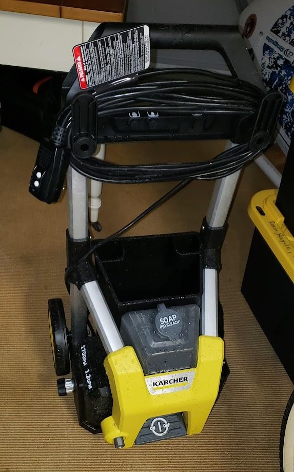 Karcher Pressure Washer K1700, CETA Certified, 3 Spray Nozzles, Detergent Tank, for Cars, Driveways, Siding, Patios, 1.2 max. GPM customer photo 2
