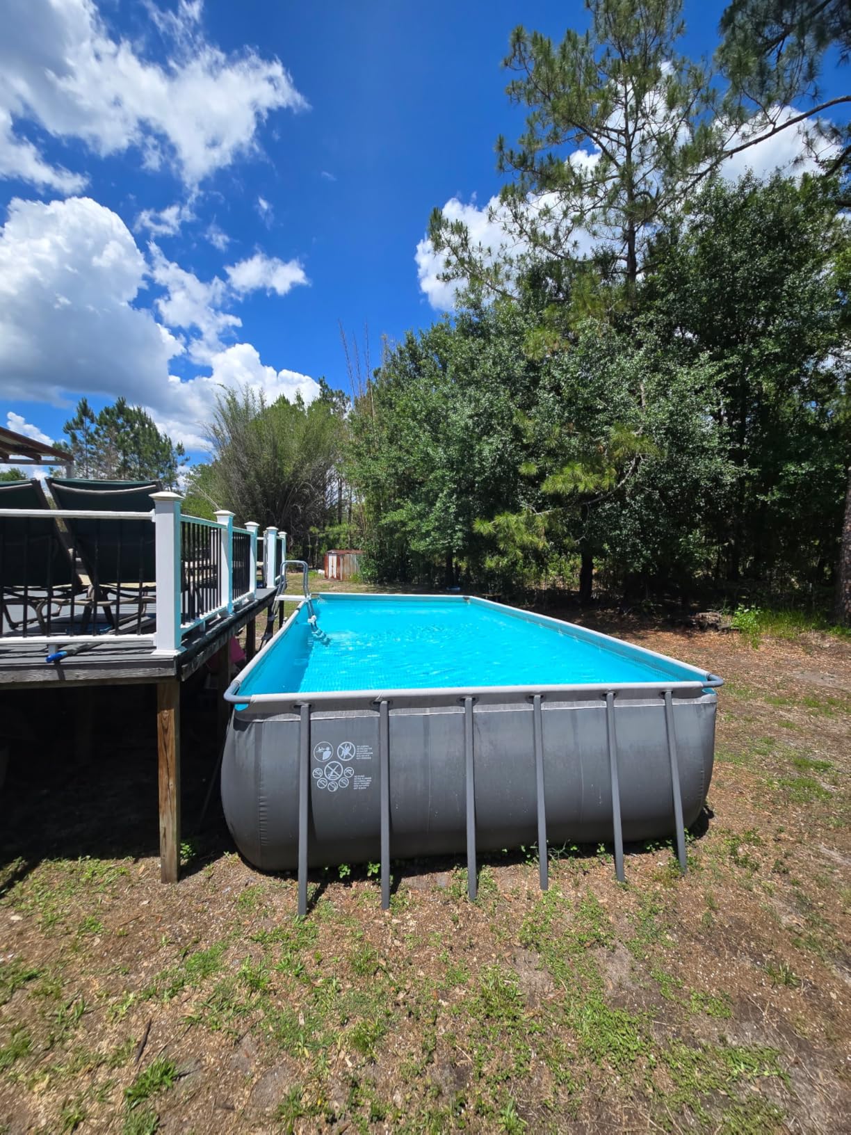 INTEX Krystal Clear Saltwater Pool Chlorine System for Above Ground Pools up to 15,000 Gallons, Pool Cleaner with Automatic Timer and Self Cleaning customer photo 2