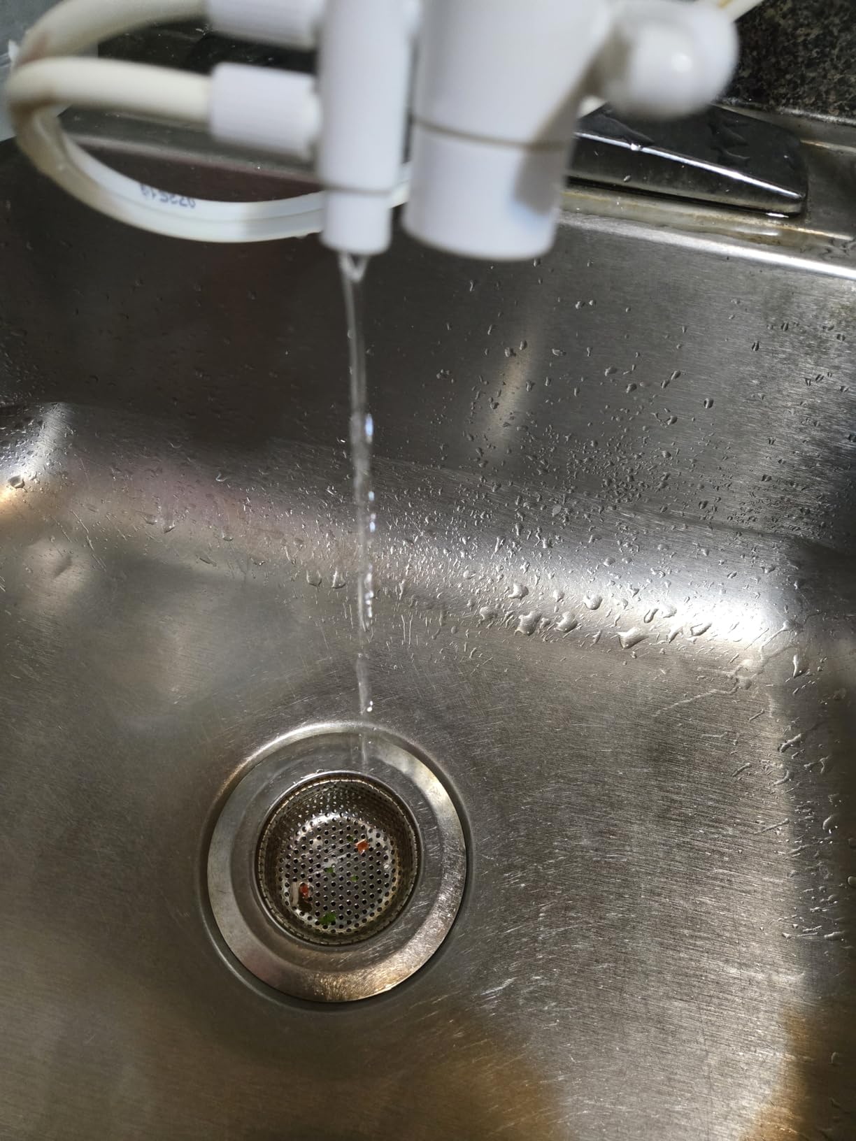 Home Master HM-MINI-1CCB Countertop Faucet Filter, 1500 Gallons Replaceable Filter, 1-Micron Absolute, Powerful Catalytic Carbon, Removes Chloramines, Chlorine, Chemicals, VOCs & More, Made in USA customer photo 2