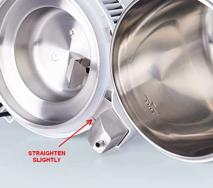 CO-Z 4L Brushed Stainless Steel Countertop Distiller Machine, Home Distilled Water Maker with Glass Pot customer photo 1