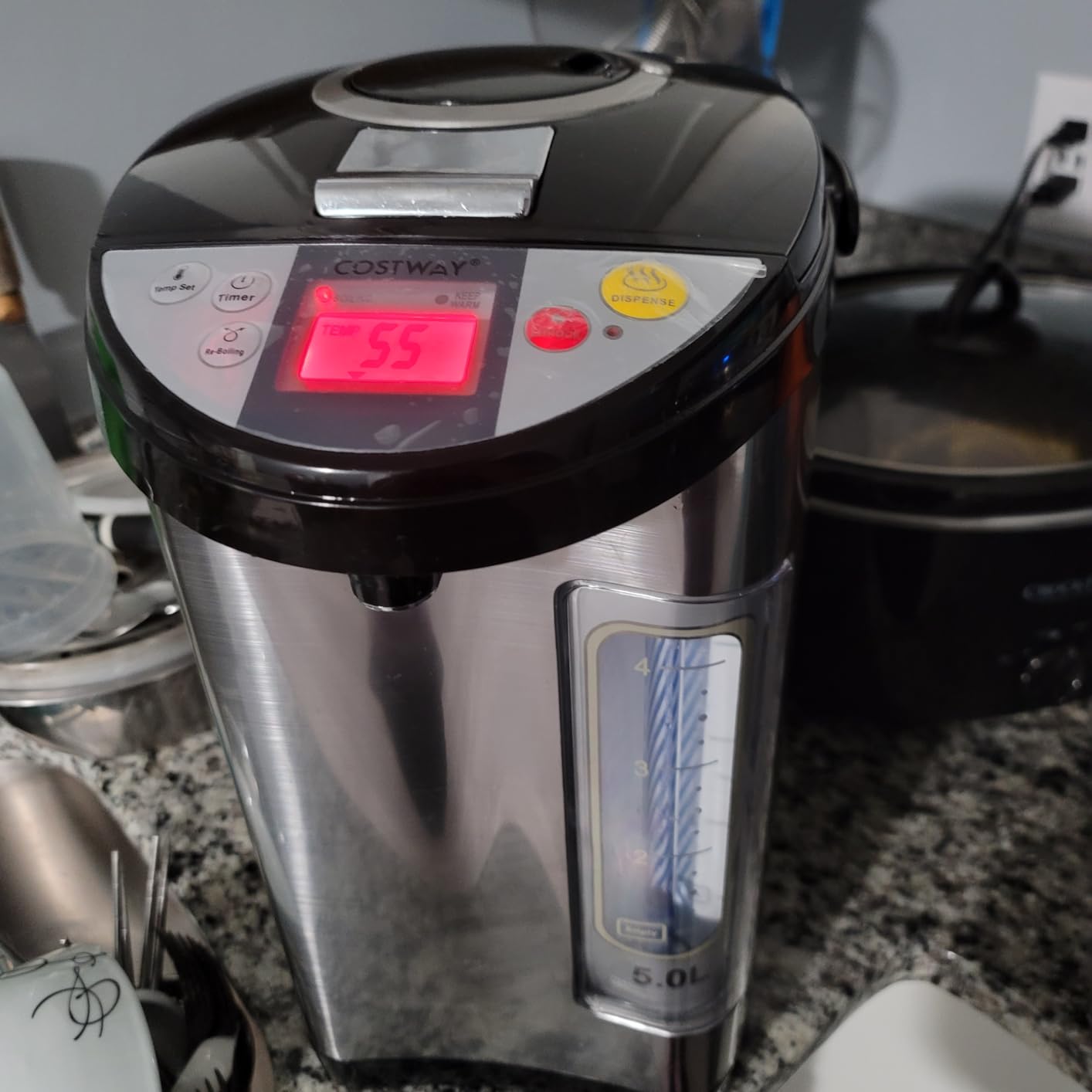 COSTWAY Instant Electric Hot Water Boiler and Warmer customer photo 2