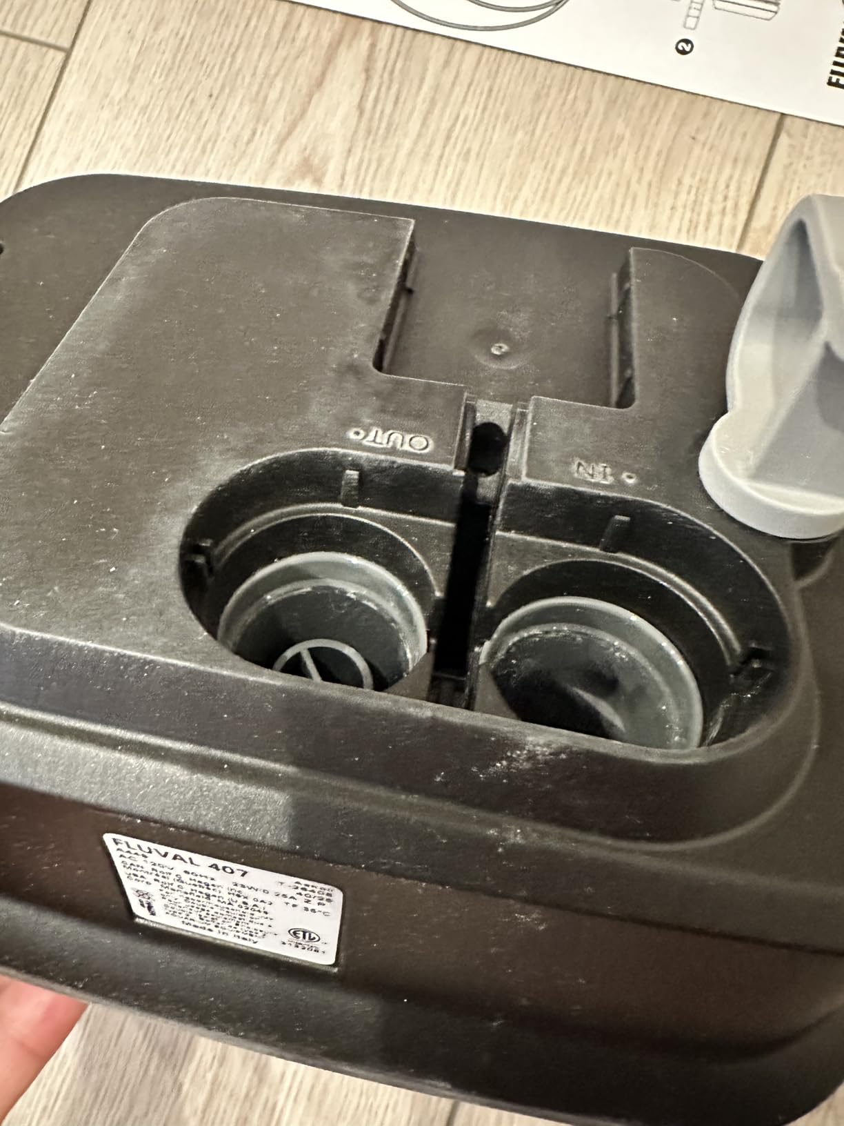 Fluval 407 Performance Canister Filter - For Aquariums Up To 100 Gallons - Aquarium Canister Filter customer photo 1