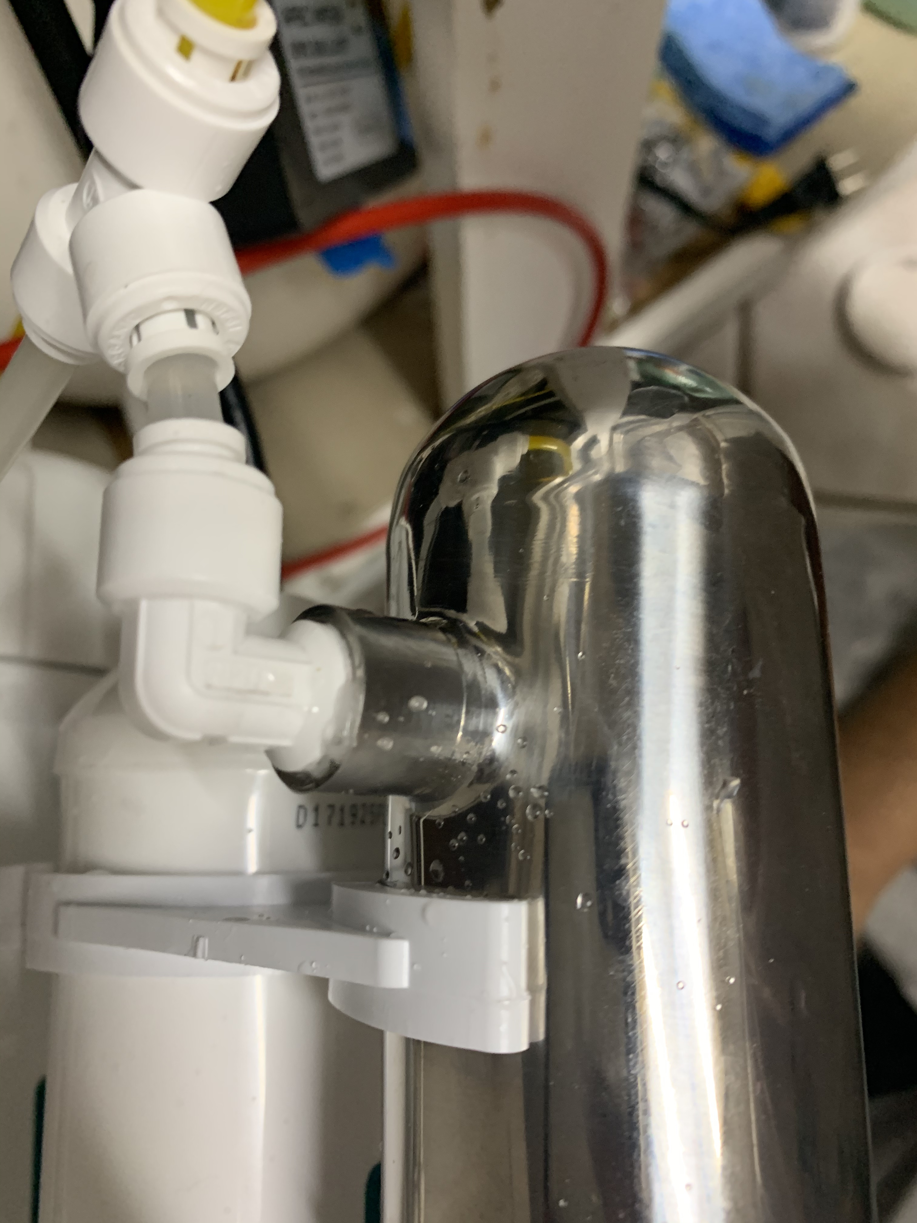 APEC Intense Stainless Steel Ultra-Violet Sterilizer Water Filtration Kit UG-UVSET-1-4-SS | Purifies Water with Ultraviolet Technology, Eliminates 99.99% of Bacteria, Natural Quartz Sleeve customer photo 2