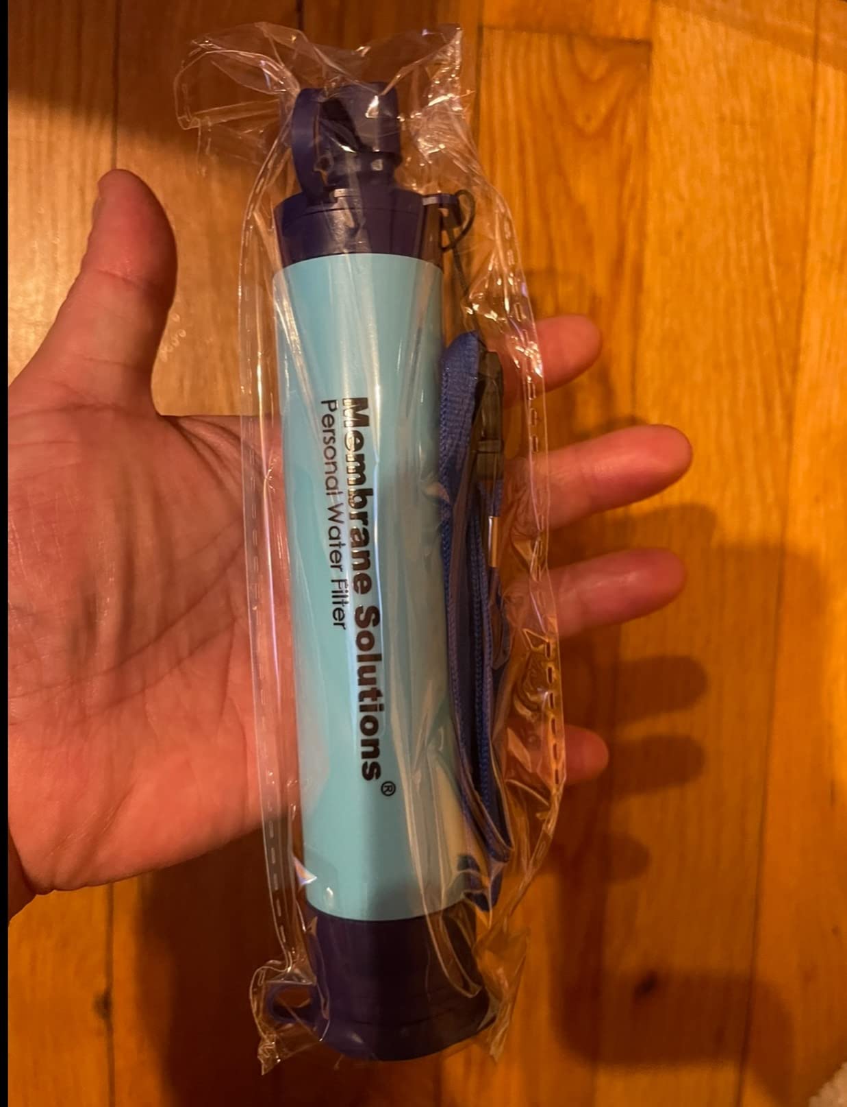 Membrane Solutions Straw Water Filter S1, NSF/ANSI 42&372&401 certificated, Survival Filtration Portable Gear, Emergency Preparedness, Supply for Drinking Hiking Camping Team Family Outing customer photo 2
