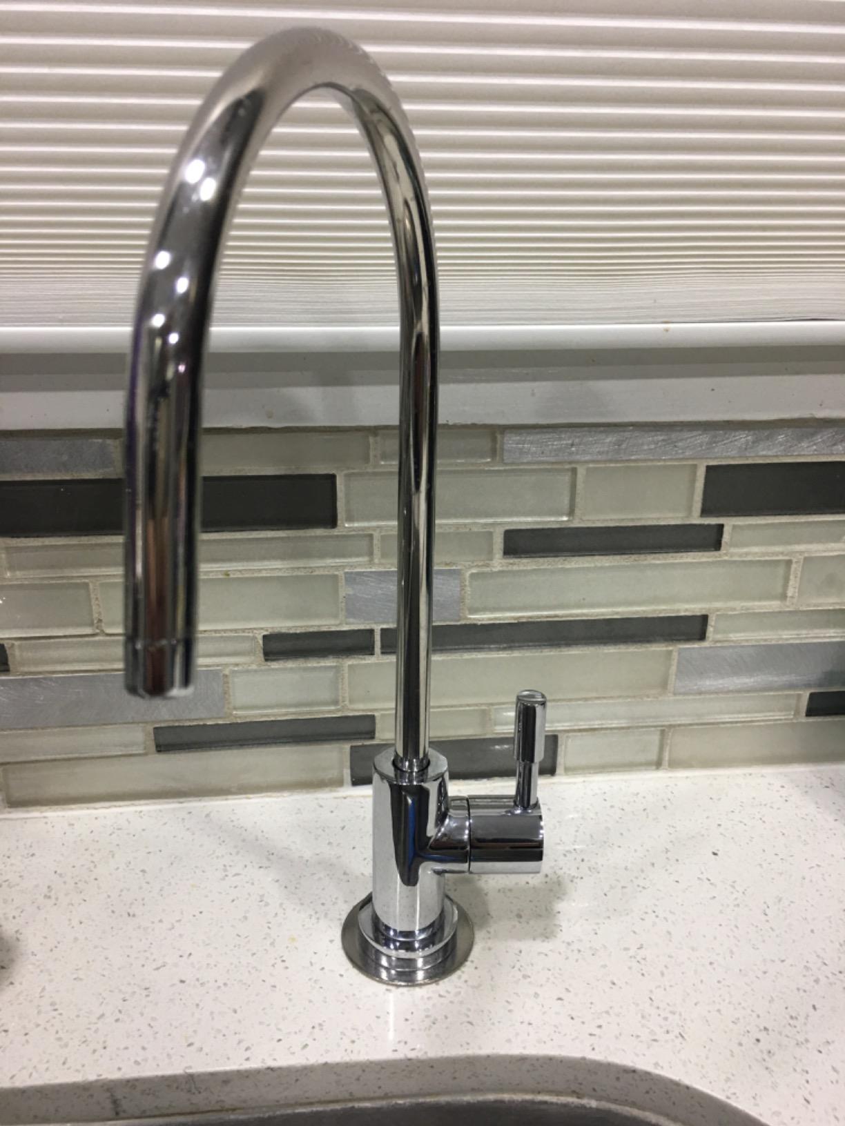 Geekpure 6 Stage Reverse Osmosis RO Drinking Water Filter System-75GPD | Under Sink Water Purifier with UV Filter customer photo 2