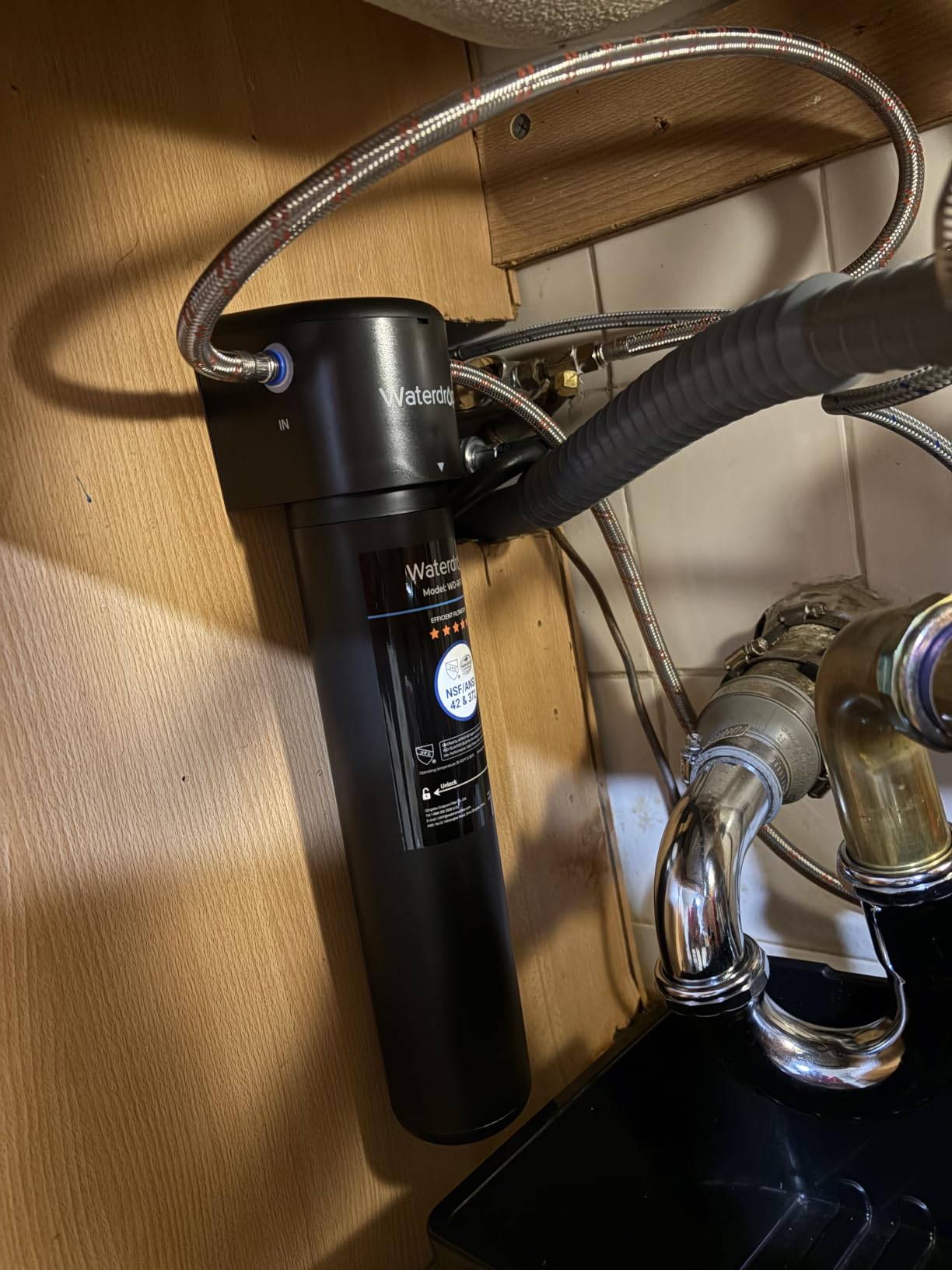 Waterdrop 15UA Under Sink Water Filter System, 19000 Gallons, 2 Years customer photo 2