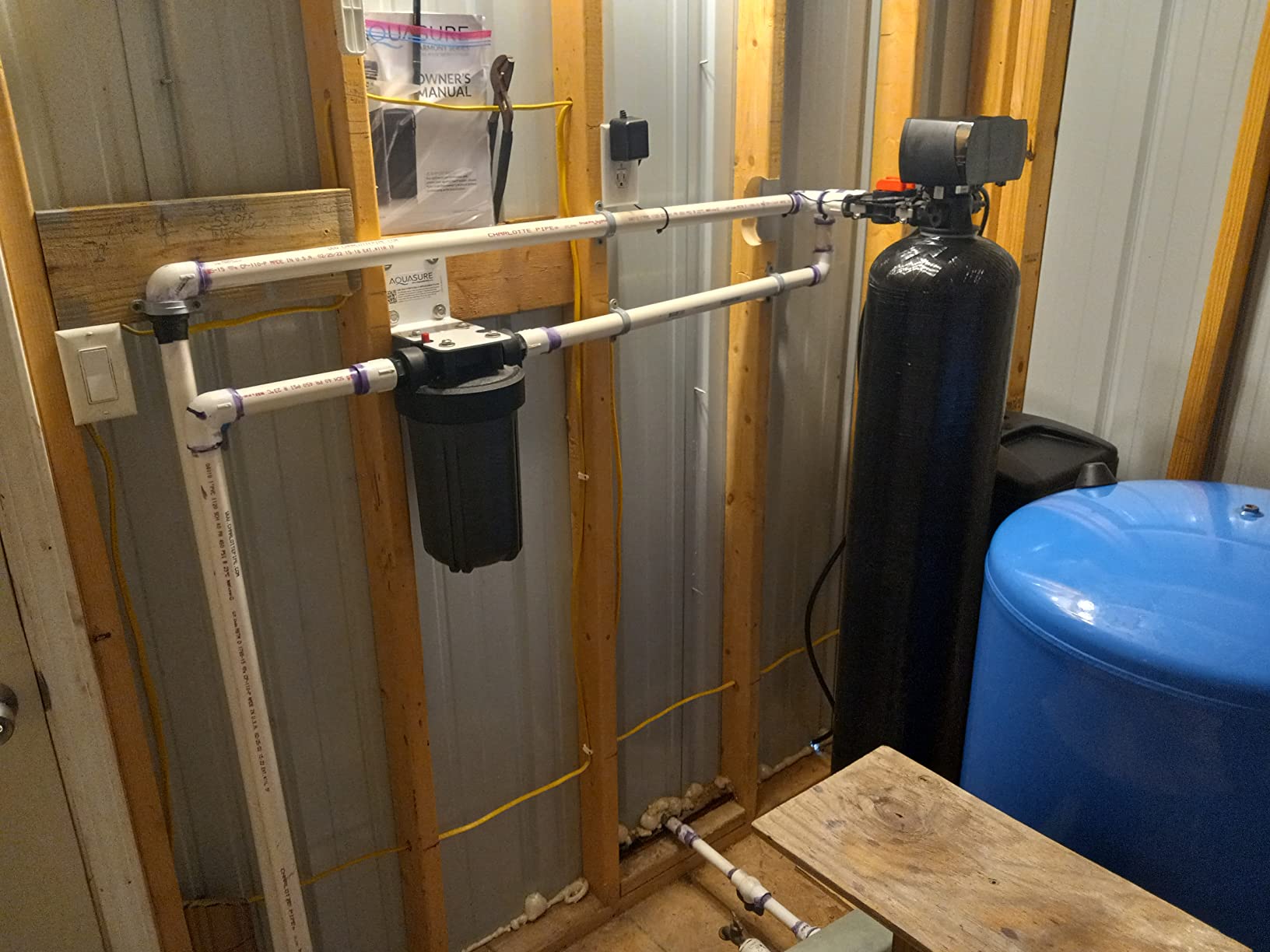 Aquasure Harmony Series 48,000 Grain Water Softener with Fine Mesh Resin for Iron Removal and Pleated Sediment Pre-Filter (48,000 Grain) customer photo 1