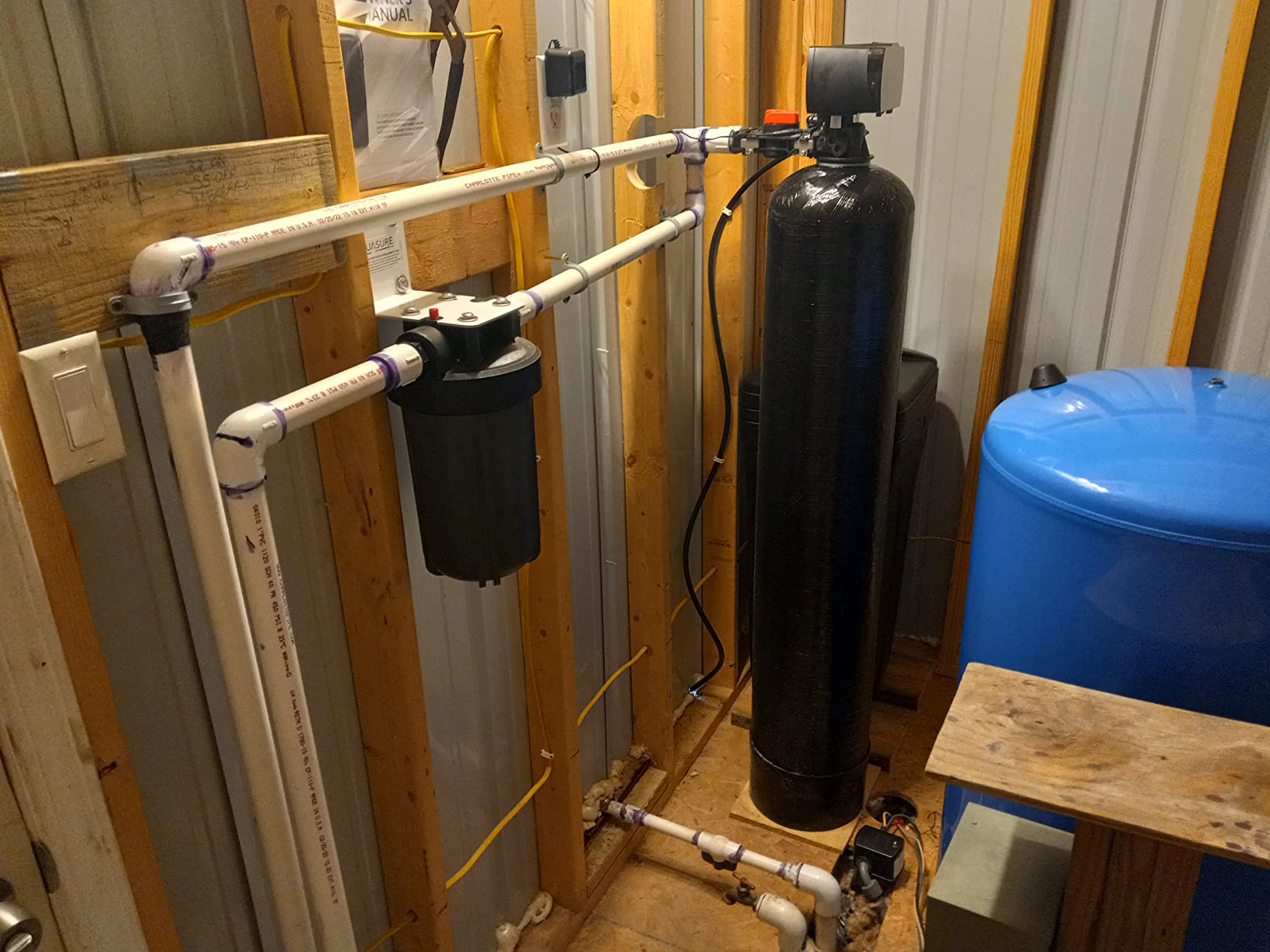 Aquasure Harmony Series 48,000 Grain Water Softener with Fine Mesh Resin for Iron Removal and Pleated Sediment Pre-Filter (48,000 Grain) customer photo 2