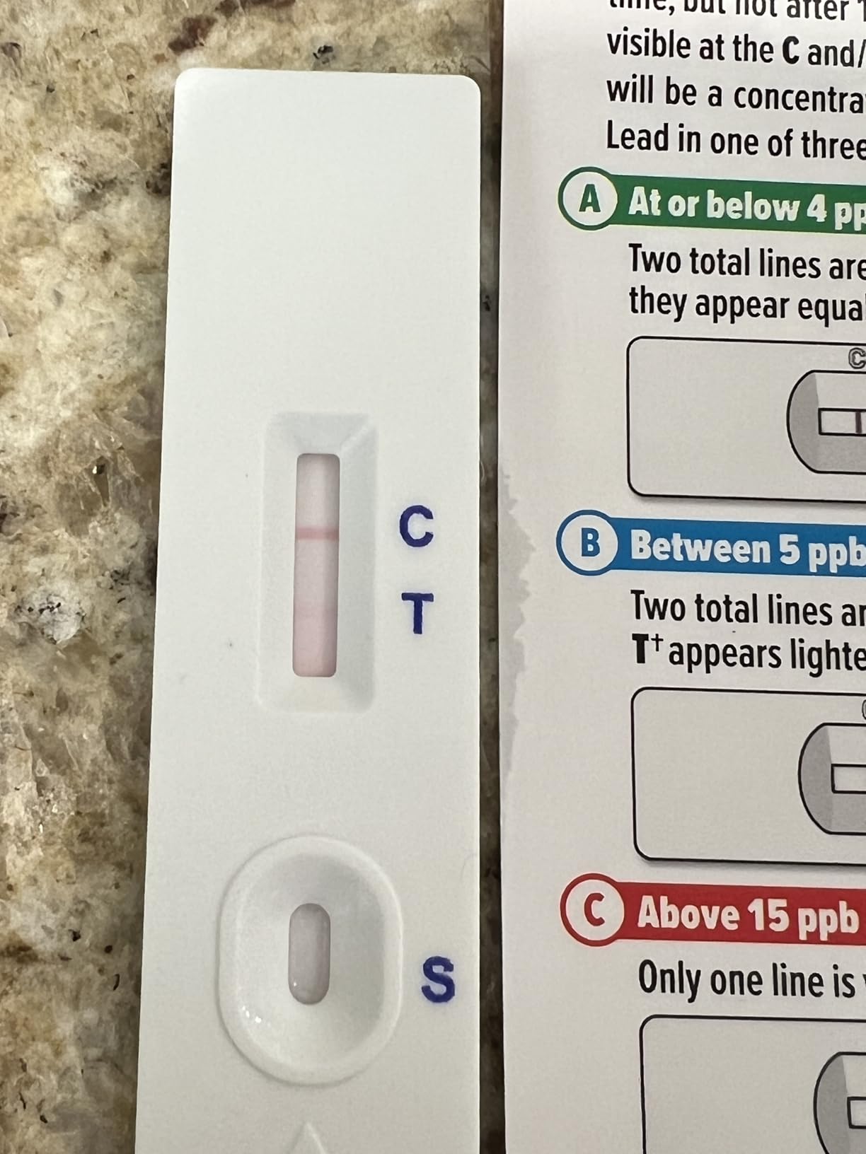 Safe Home DIY Lead in Drinking Water Test Kit - Advanced Detection to 4 PPB - 5-Minute Test - EPA Lab Certified customer photo 1