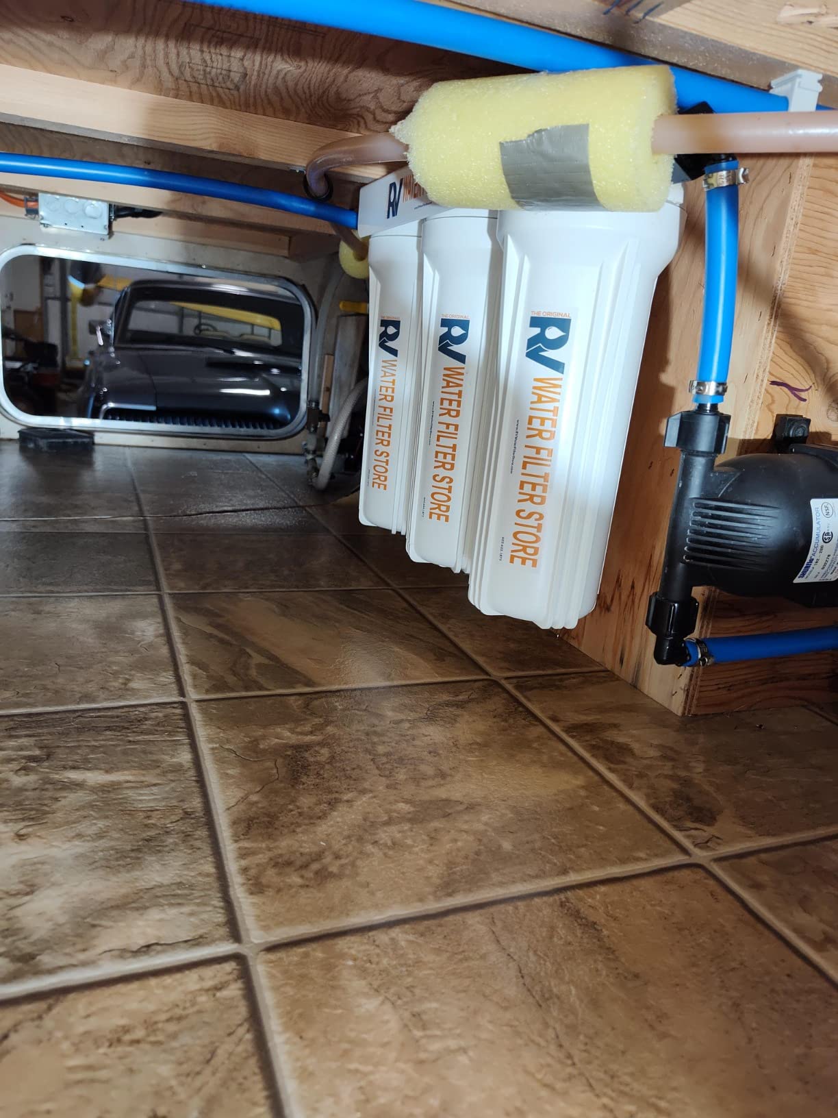 Triple Iron Removal RV Filter | This three-stage RV filter system removes iron, heavy metals, and sediment with NSF certified high-capacity filters customer photo 1