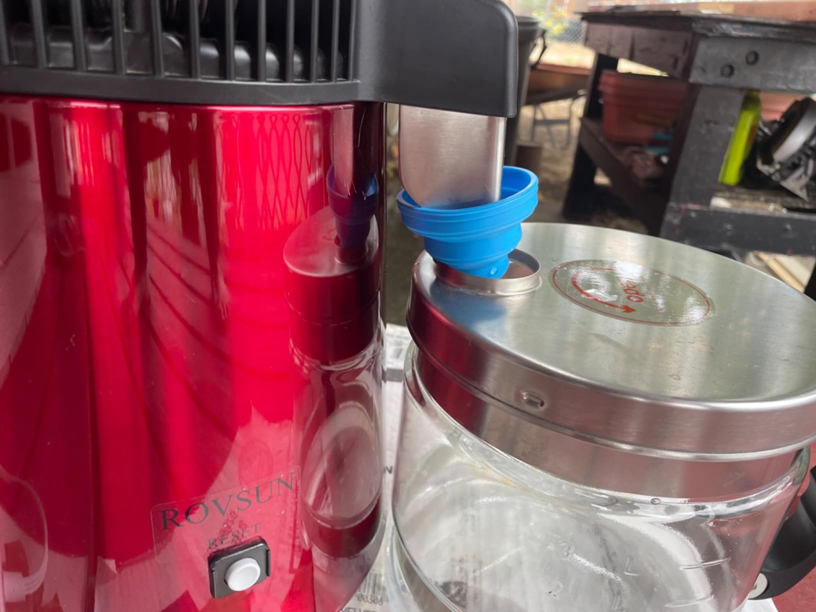 ROVSUN【Upgraded】 1.6 Gallon/6L Water Distiller with Flame-Retardant Material, BPA-Free Container & Stainless Steel Interior, Home Distilled Water Machine Maker Countertop Distilling Water Purifier customer photo 2