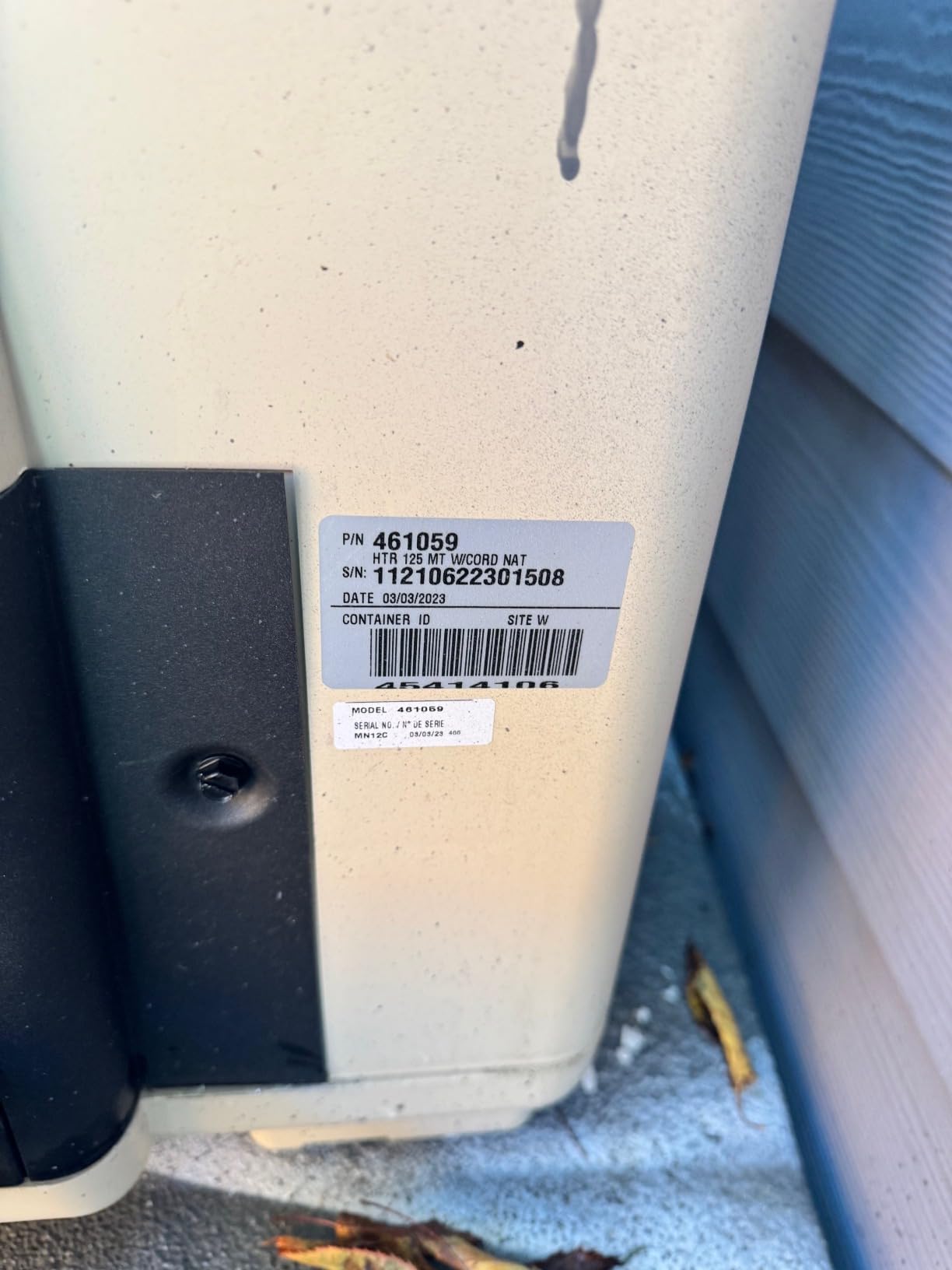 Pentair EC-462024 Natural Gas 125K Heater - MasterTemp customer photo 1