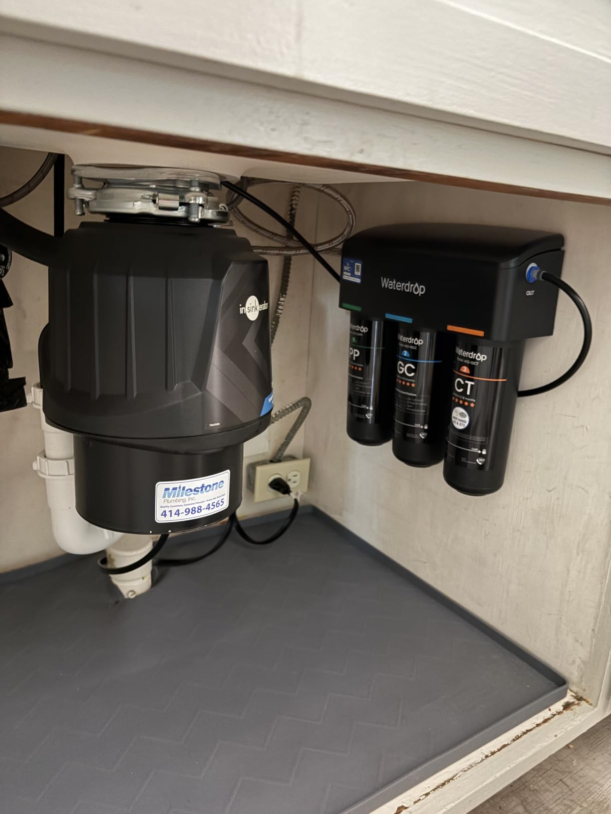 Waterdrop TSB-UF 0.01 μm Ultra Filtration Under Sink Water Filter System | Reduces Chlorine, Fluoride, Taste&Odor, 9 Layer Under Sink Water Filtration System, Easy Installation, with Dedicated Faucet customer photo 2