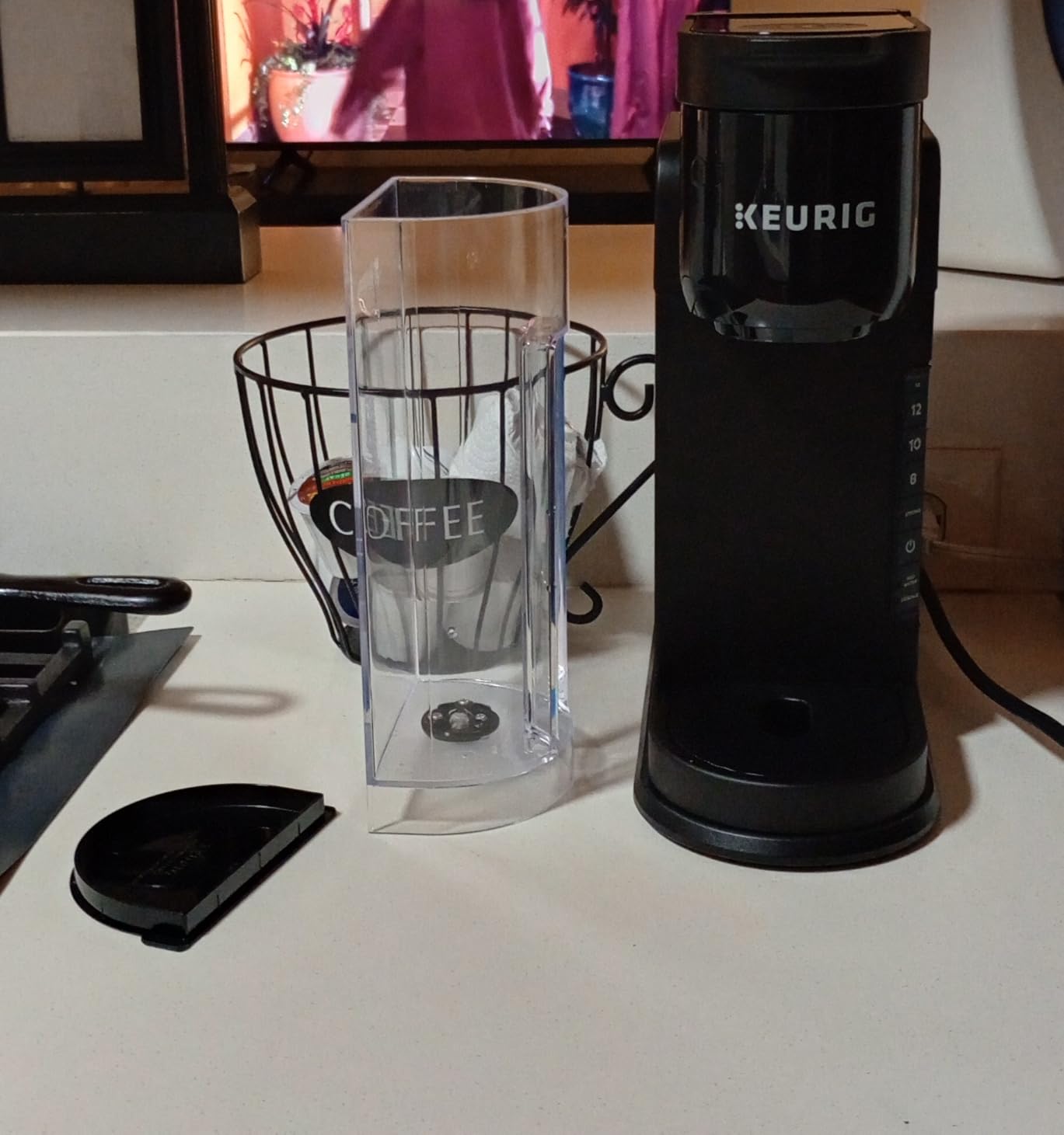 Keurig K-Express Single Serve K-Cup Pod Coffee Maker, 3 Brew Sizes, Strong Button Feature, 42oz Removable Reservoir, Black customer photo 2