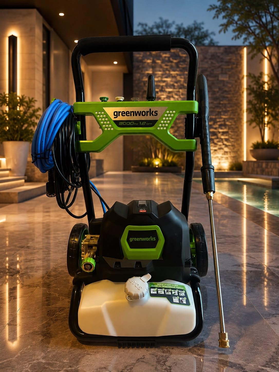 Greenworks 2000 PSI (1.2 GPM) Electric Pressure Washer customer photo 1