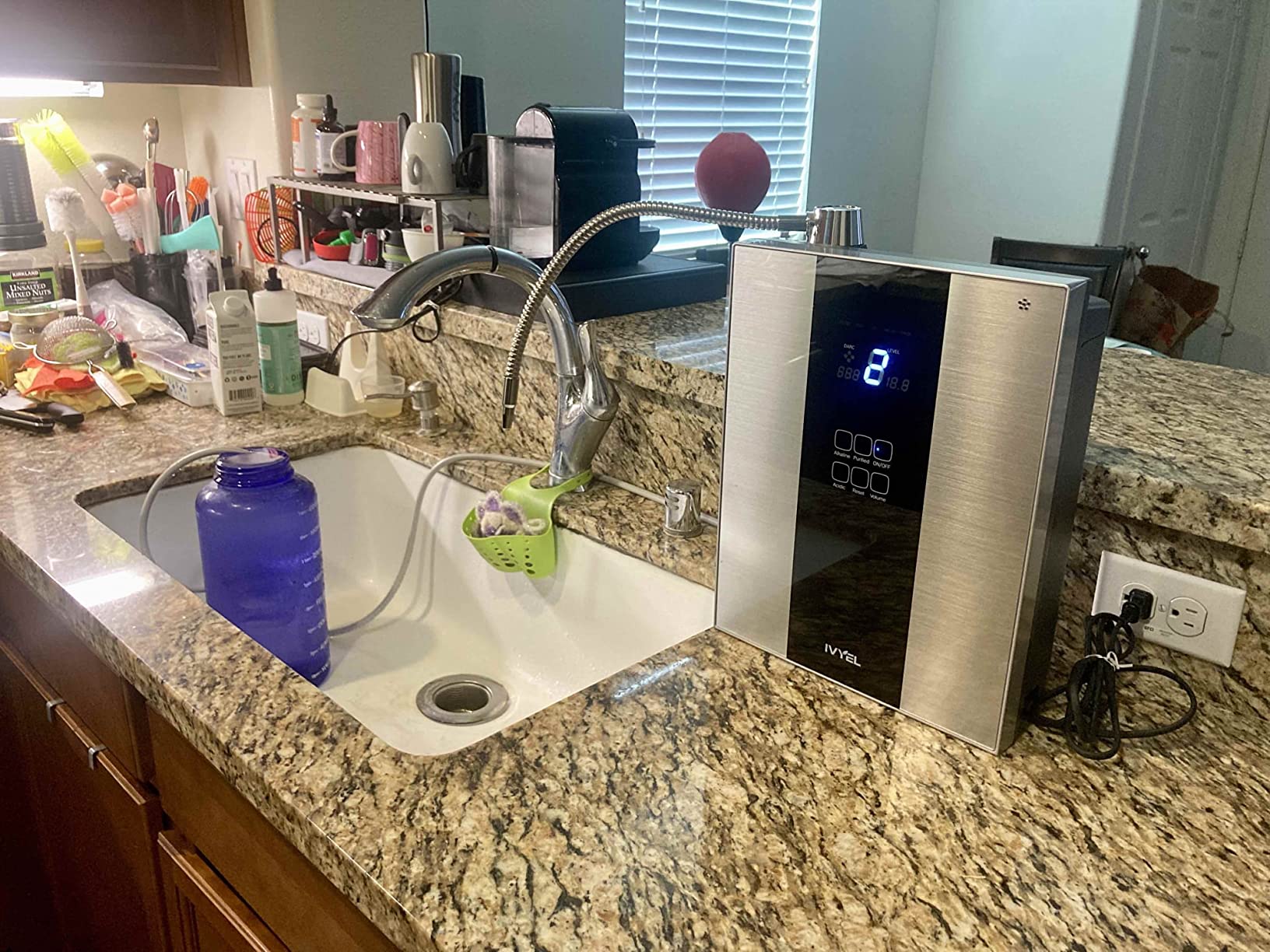 Korea-Made Ivyel PL Alkaline Water Machine,Water ionizer, Produces ph 8.5-10.0 Alkaline Water/Acidic Water/Hydrogen Water/Water Purifier Filter/Ionized Water/Antioxidant Water customer photo 1
