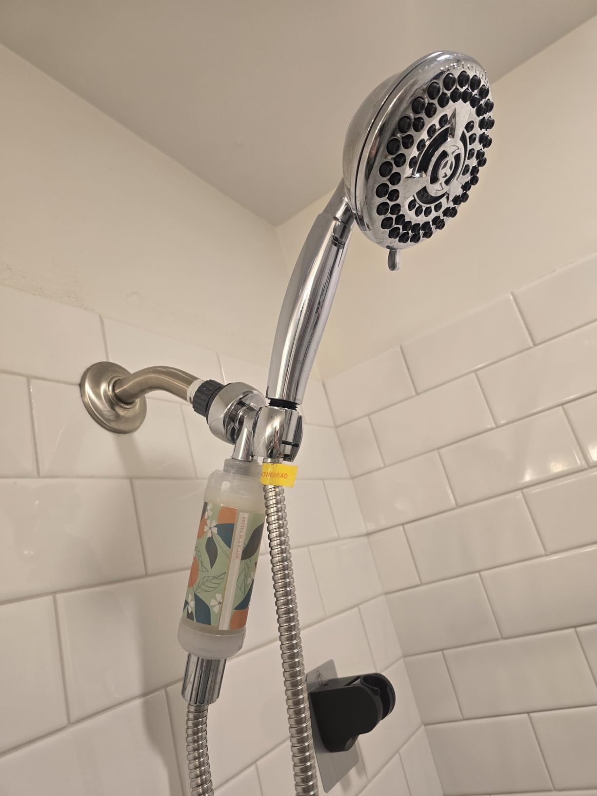 LIFLASH Vitamin C Shower Filter for Hard Water, Aromatherapy Softener Purifier, Helps with Softer Skin and Hair Enhancement, Universal Output Showerhead, Easy Installation (Summer Citrus) customer photo 2