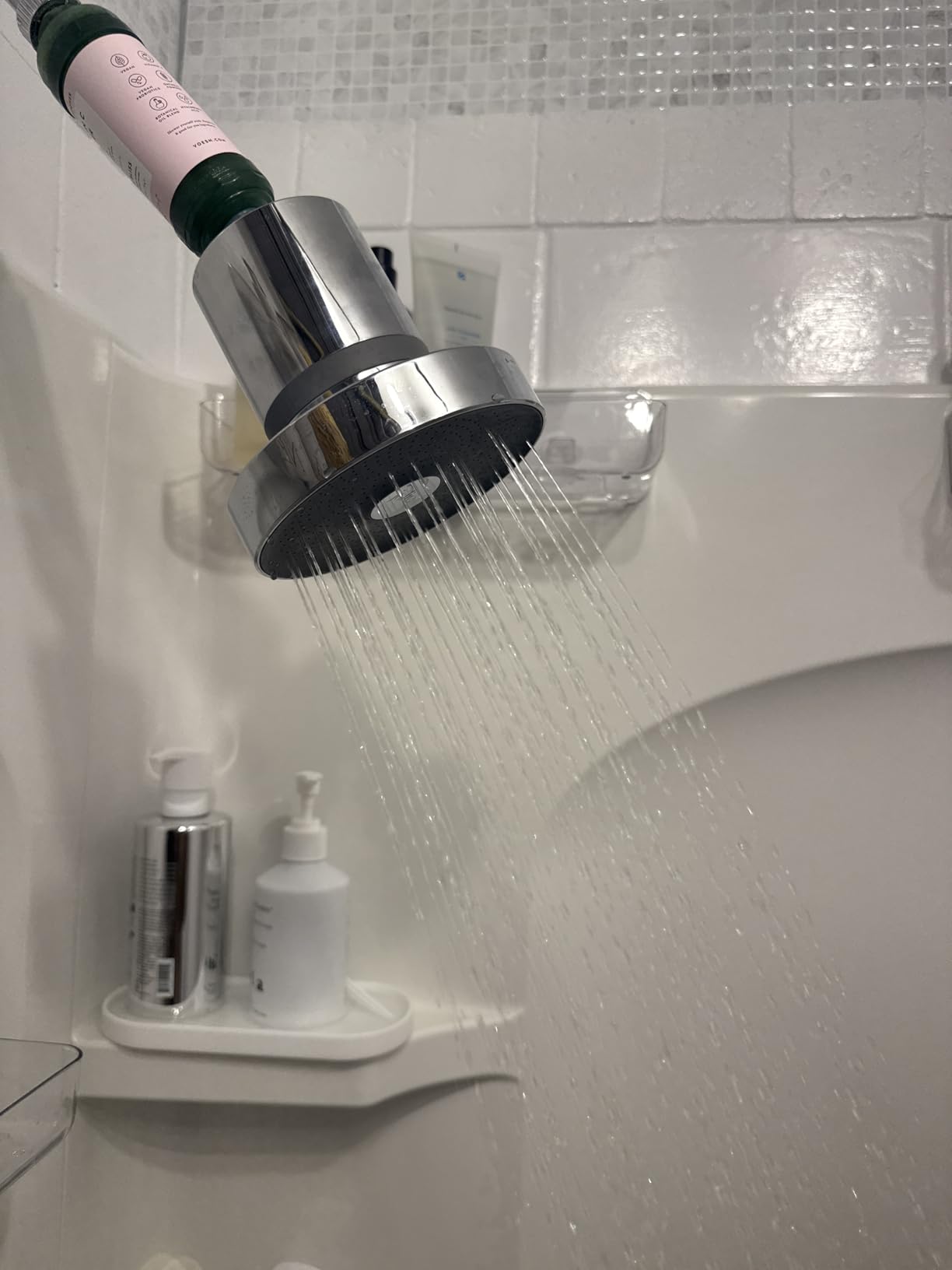 VOESH Vitamin C Shower Filter, Citrus Crush, Shower Aromatherapy, Water Purifier, Water Softener, Vegan Probiotics, Spa Shower Head, Water Filter, Shower Self-Care customer photo 2