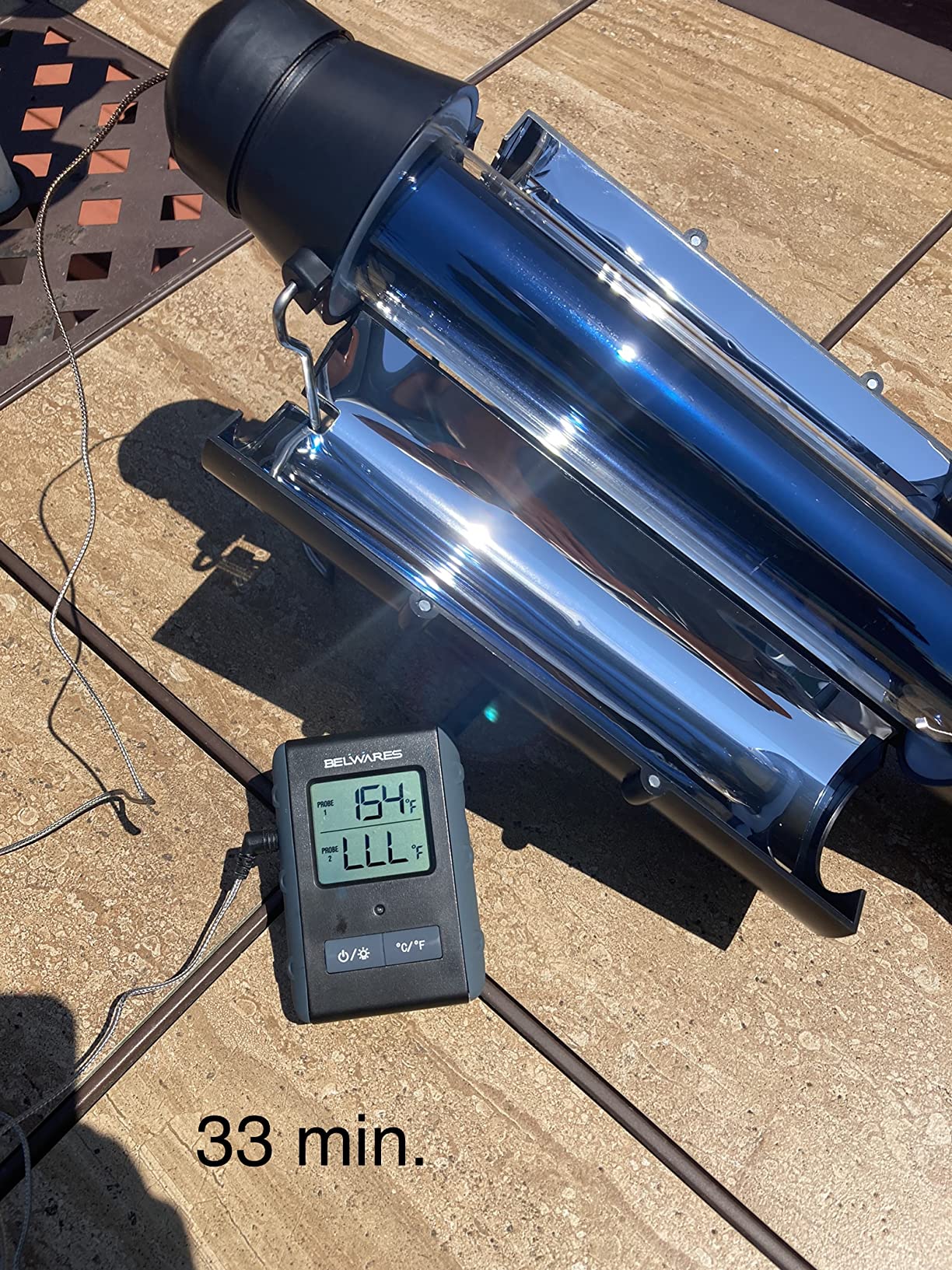 4Patriots Sun Kettle: Portable Solar Water Heater For Hunting & Emergencies - 16.9 oz Capacity customer photo 2