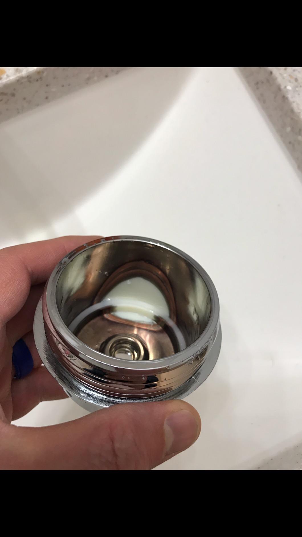 AquaHomeGroup 20 Stage Shower Filter with Vitamin C E and A - Reduces Chlorine, Heavy Metals and Sediment - 1 Cartridge Included - Consistent Flow - Brushed Nickel customer photo 1
